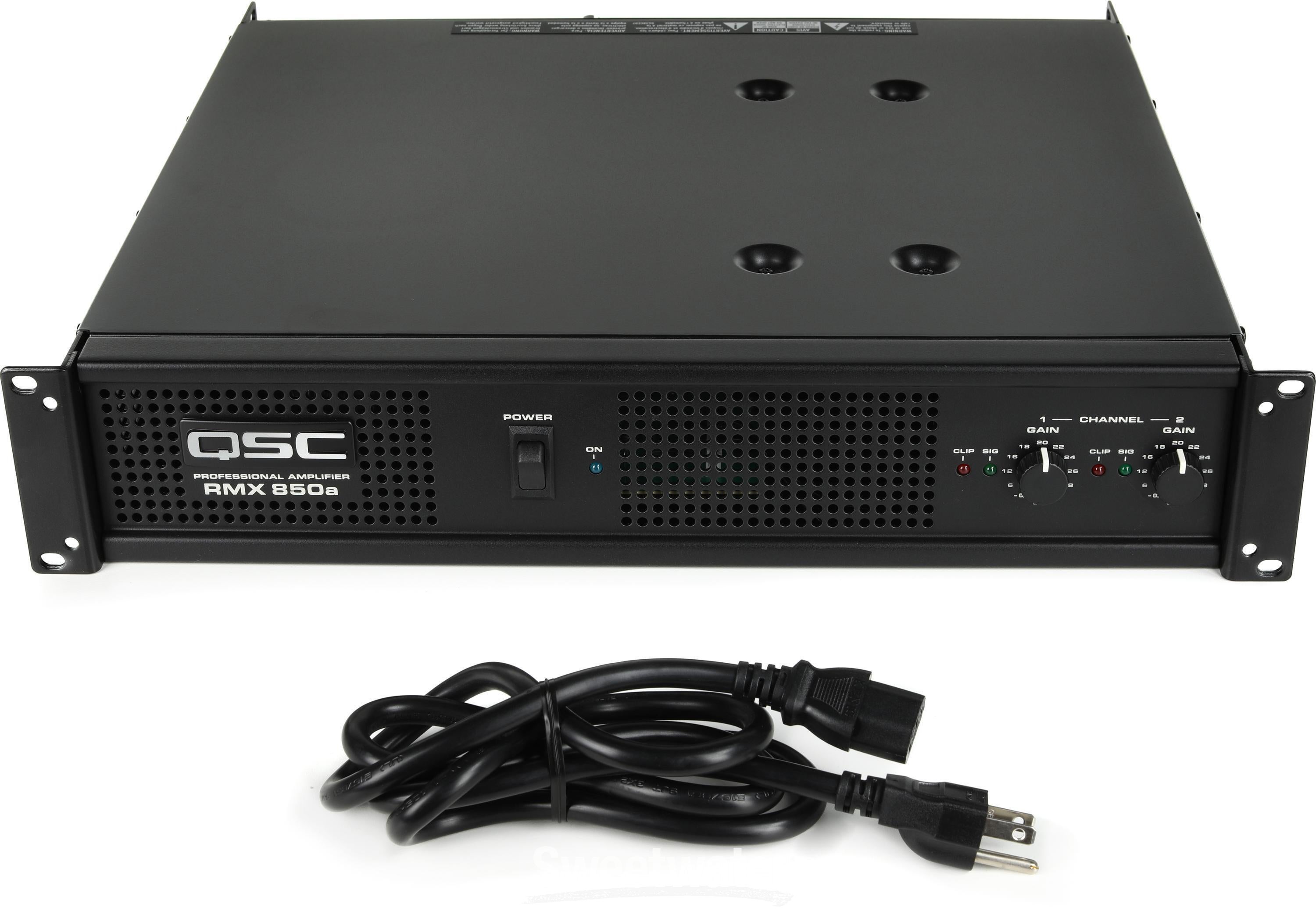 QSC RMX 850a Power Amplifier | Sweetwater