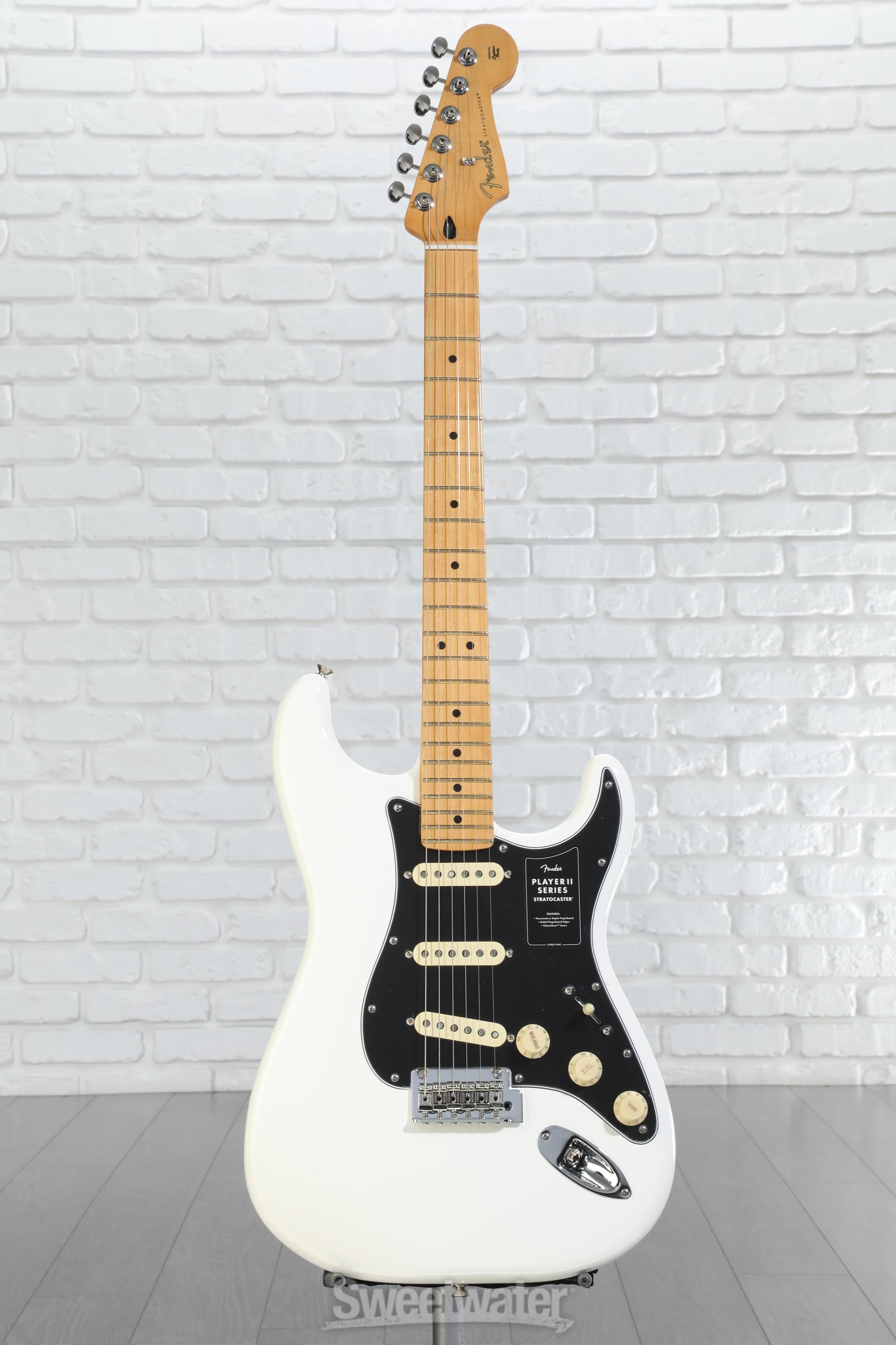 Fender Player II Stratocaster Electric Guitar - Polar White Fender Player II Stratocaster Electric Guitar - Polar White