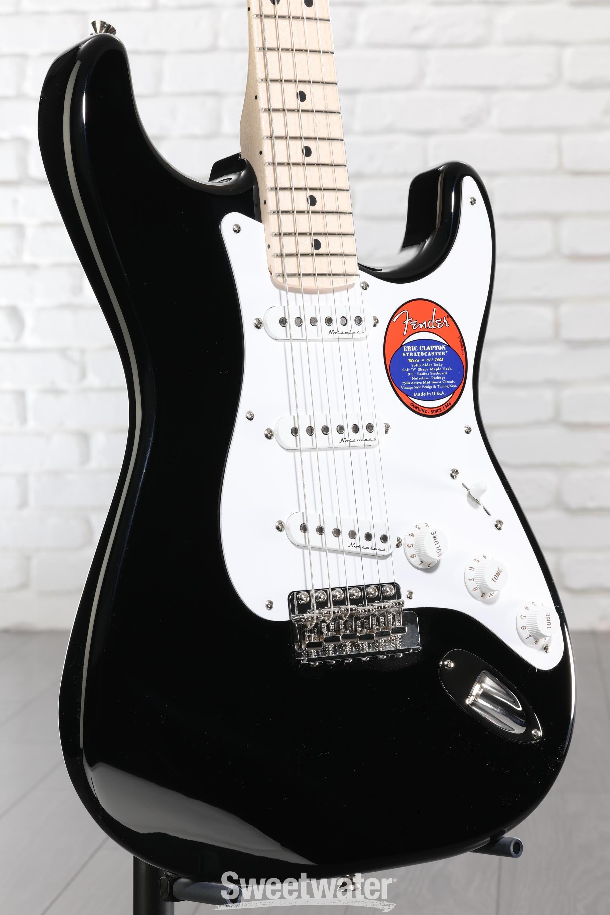 Fender Eric Clapton Stratocaster - Black with Maple Fingerboard