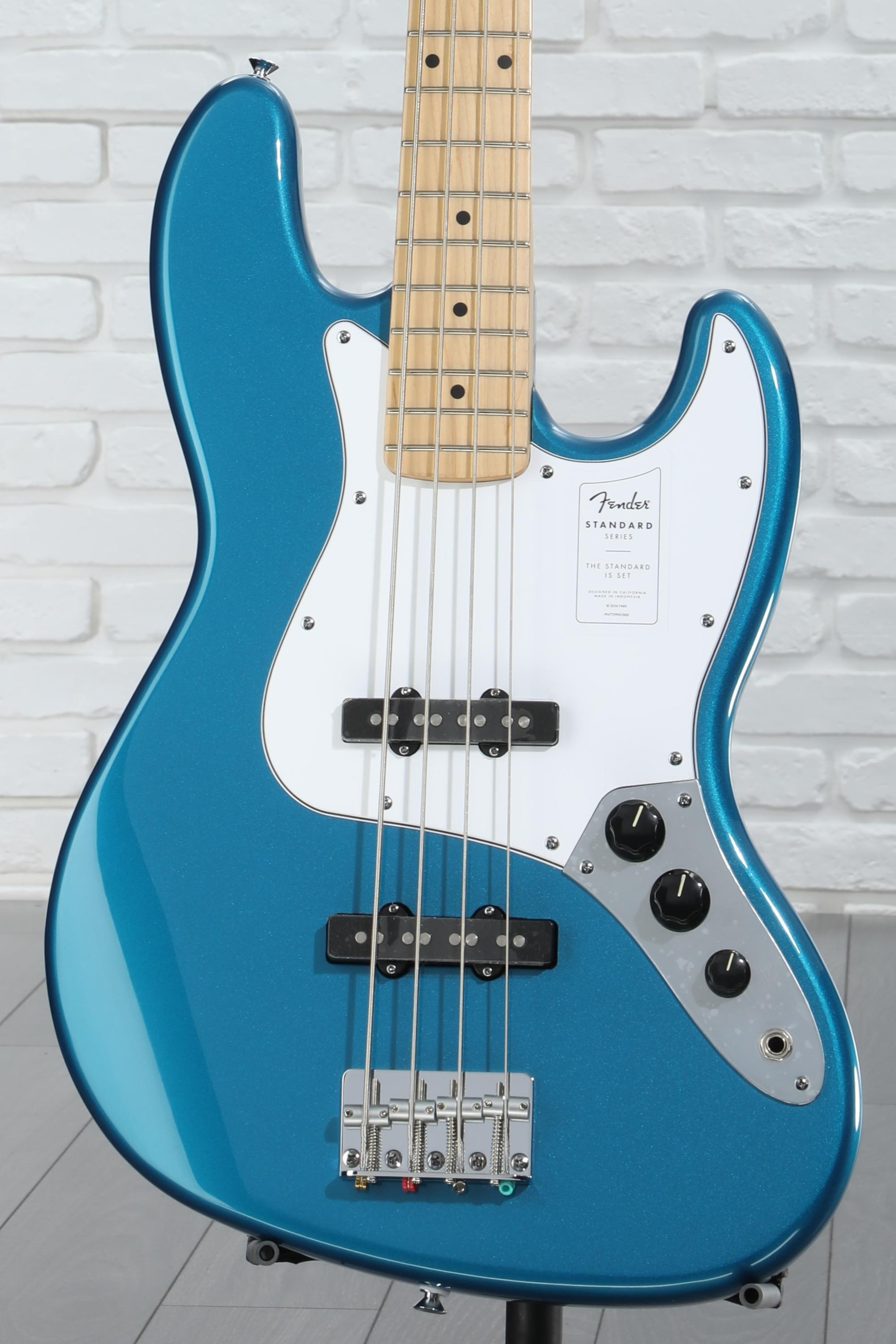 Fender Standard Jazz Bass - Aqua Marine Metallic, Maple
