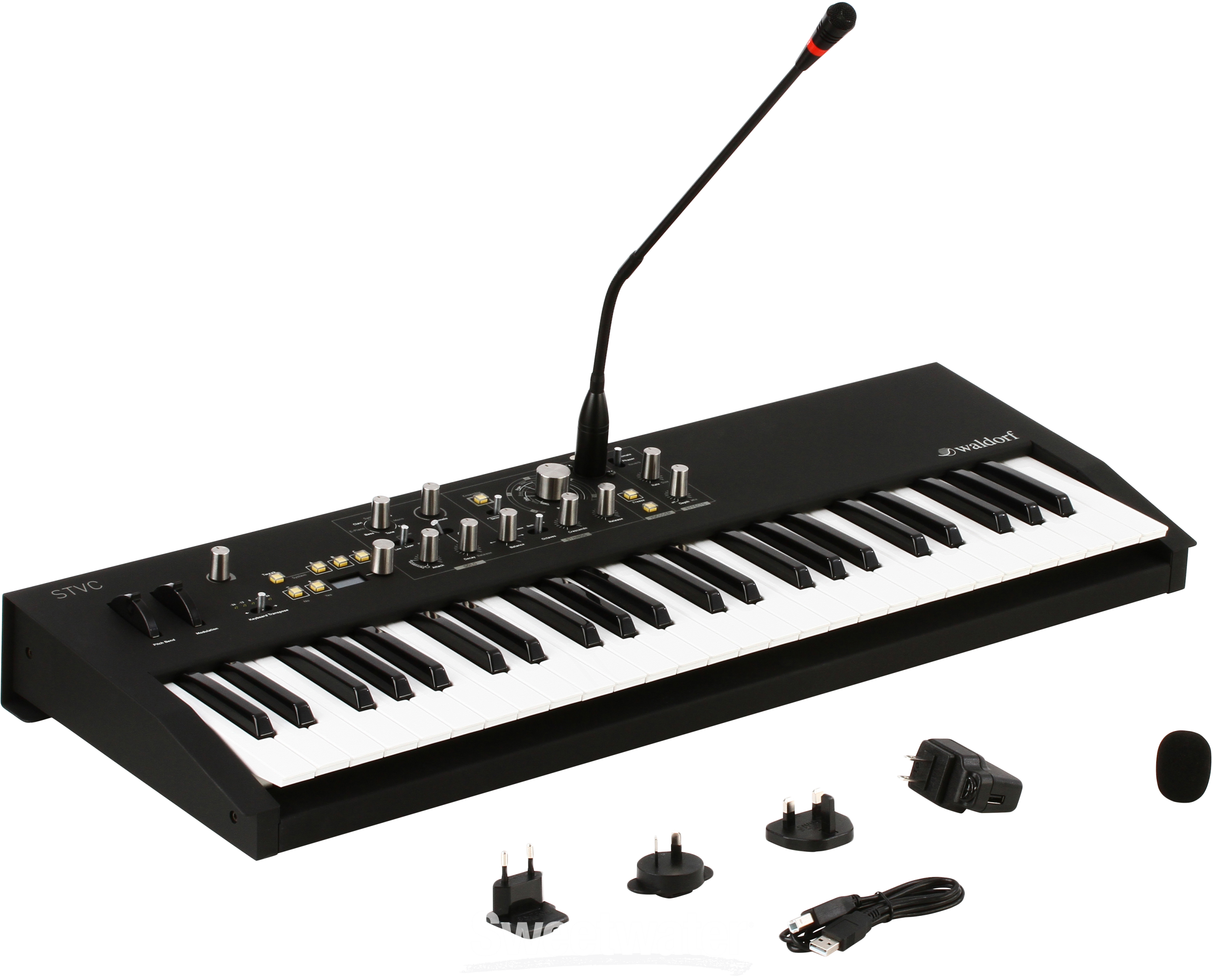Waldorf STVC String Synthesizer and Vocoder Sweetwater