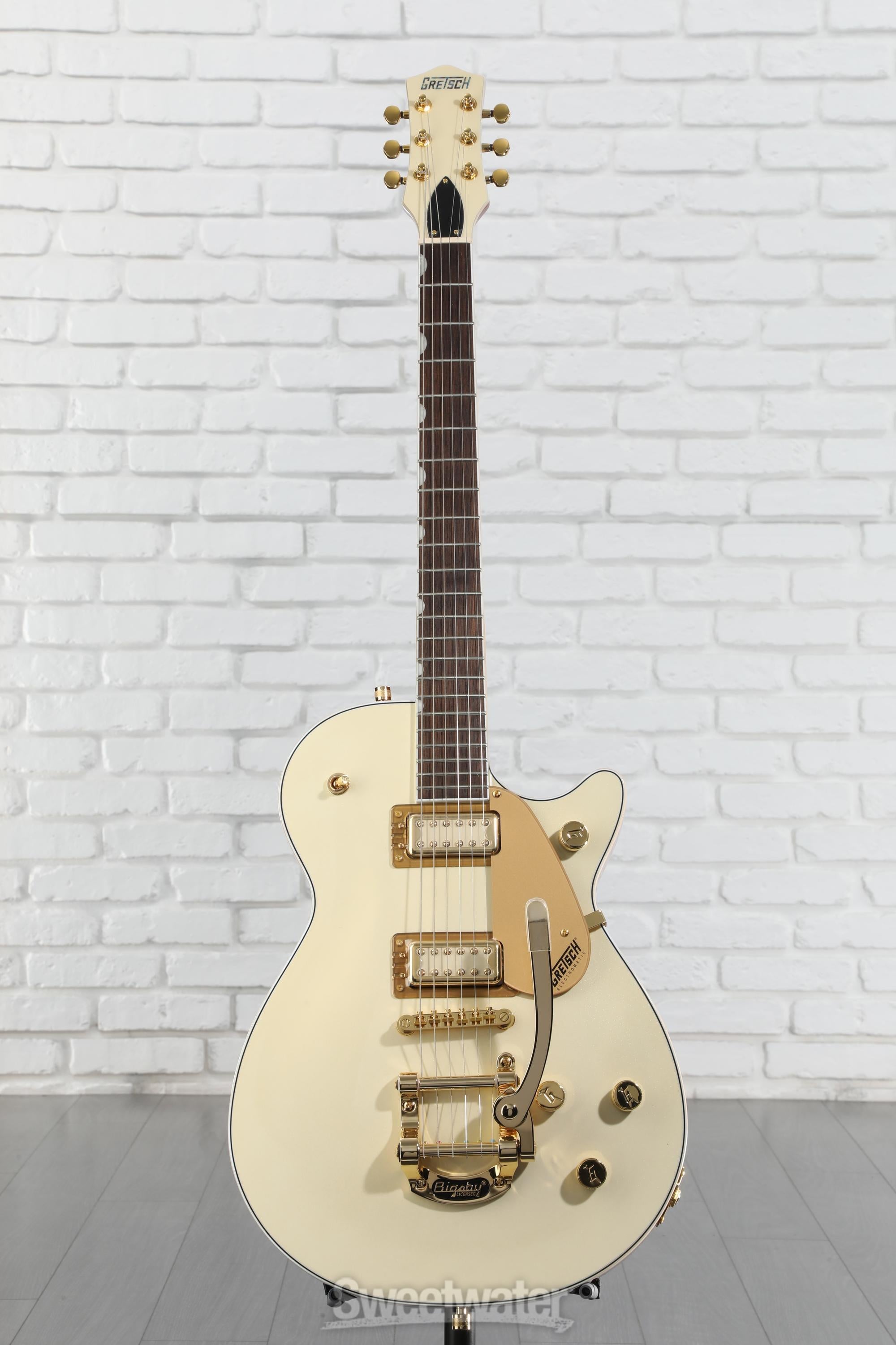 送料無料 GRETCH Electromatic ゴールド&グリーン H/C付 Amazon.com: Gretsch Electromatic Pristine LTD Jet Electric