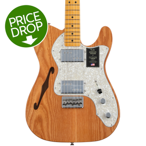 Fender Deluxe Telecaster Thinline - 3-Color Sunburst with Fender Deluxe Telecaster Thinline - 3-Color Sunburst with