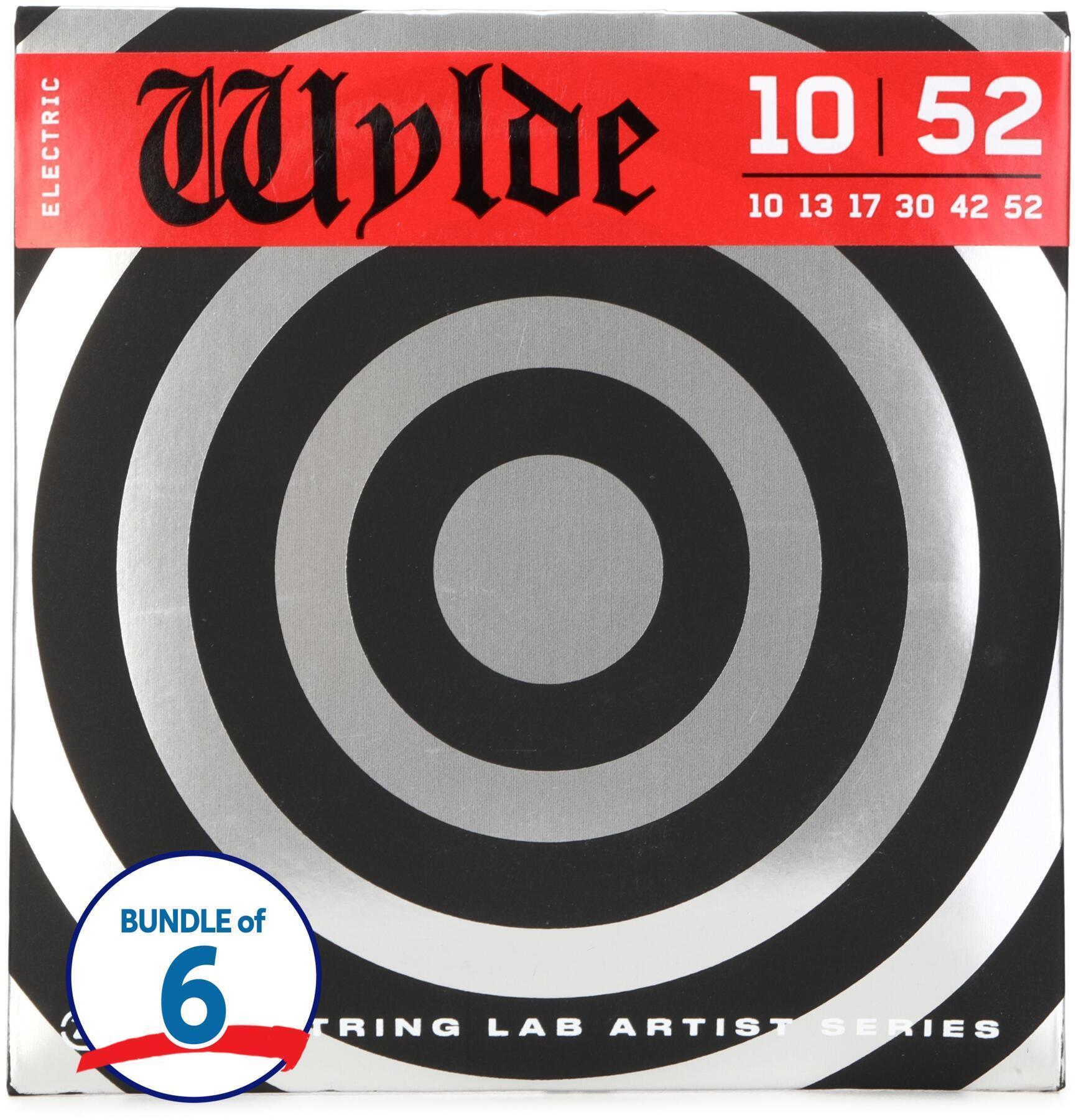 Photo of Dunlop Zakk Wylde String Lab Electric Guitar Strings - .010-.052 (6-pack)