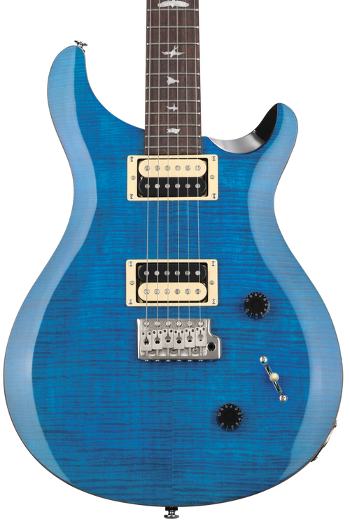 PRS SE Custom 22 Electric Guitar - Sapphire | Sweetwater