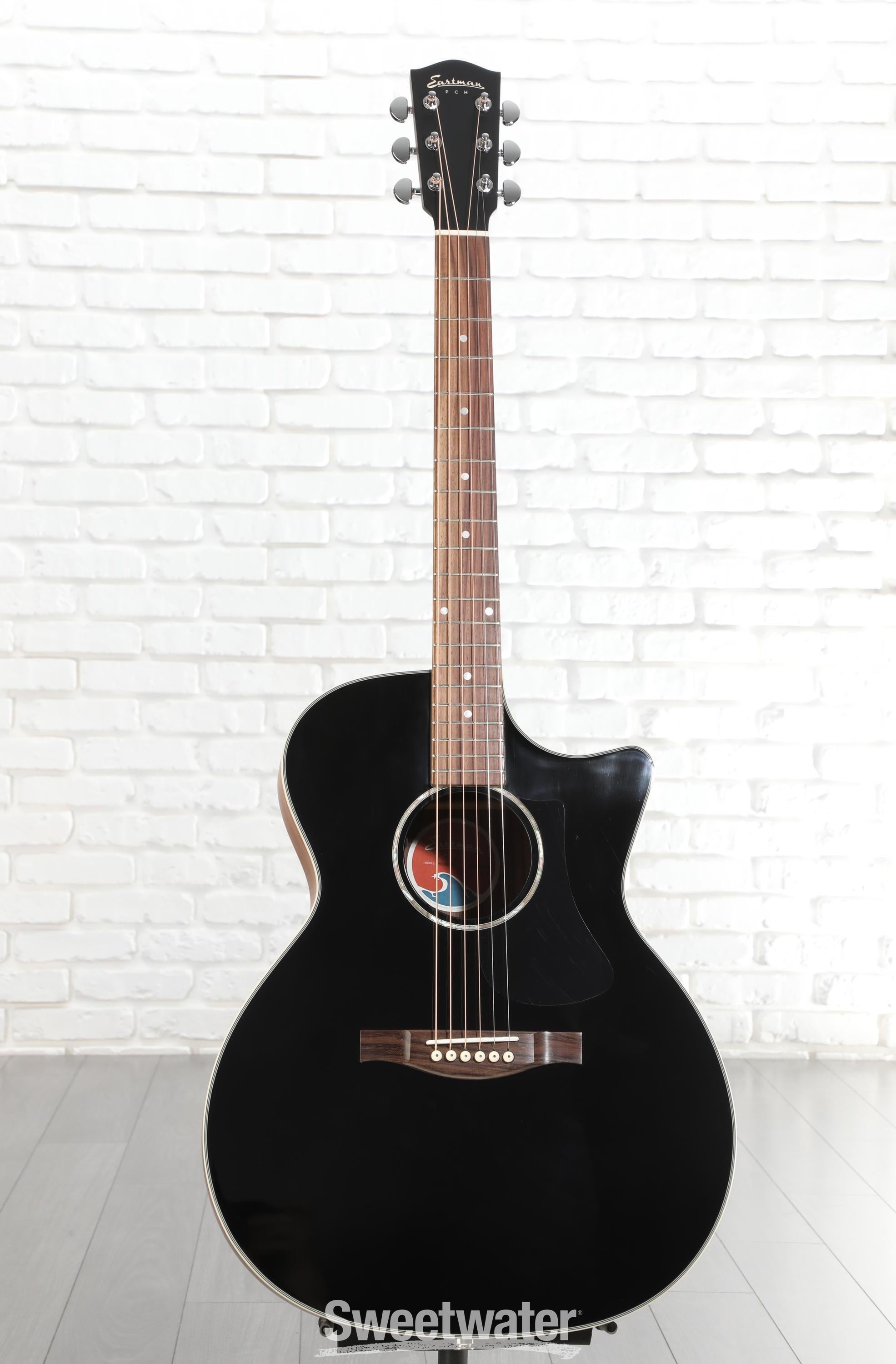 Eastman Guitars PCH2-GACE Acoustic-electric Guitar - Black