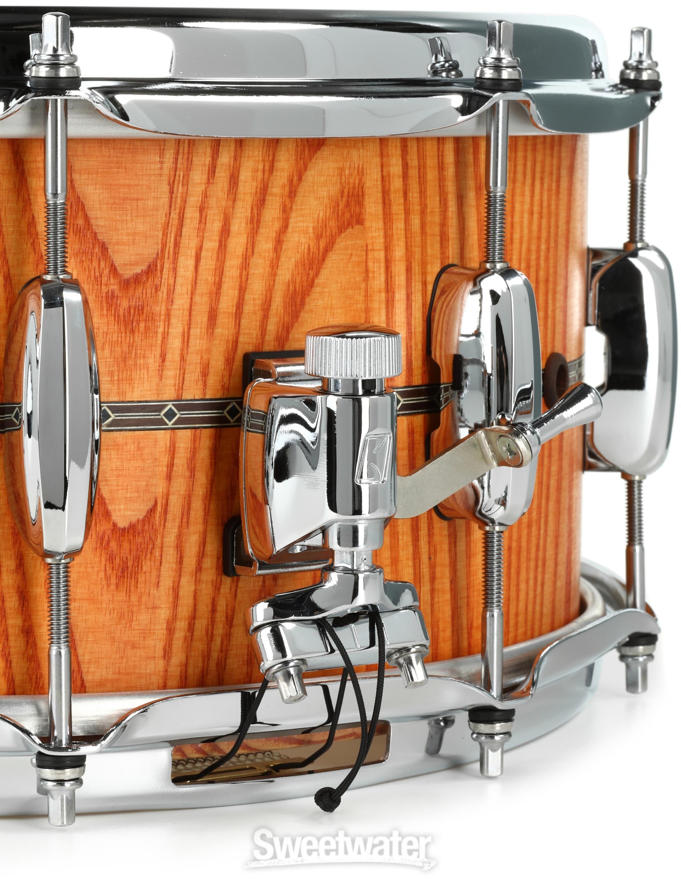 Tama Star Reserve Stave Ash Snare Drum - 6.5-inch x 14-inch - Oiled Amber  Ash