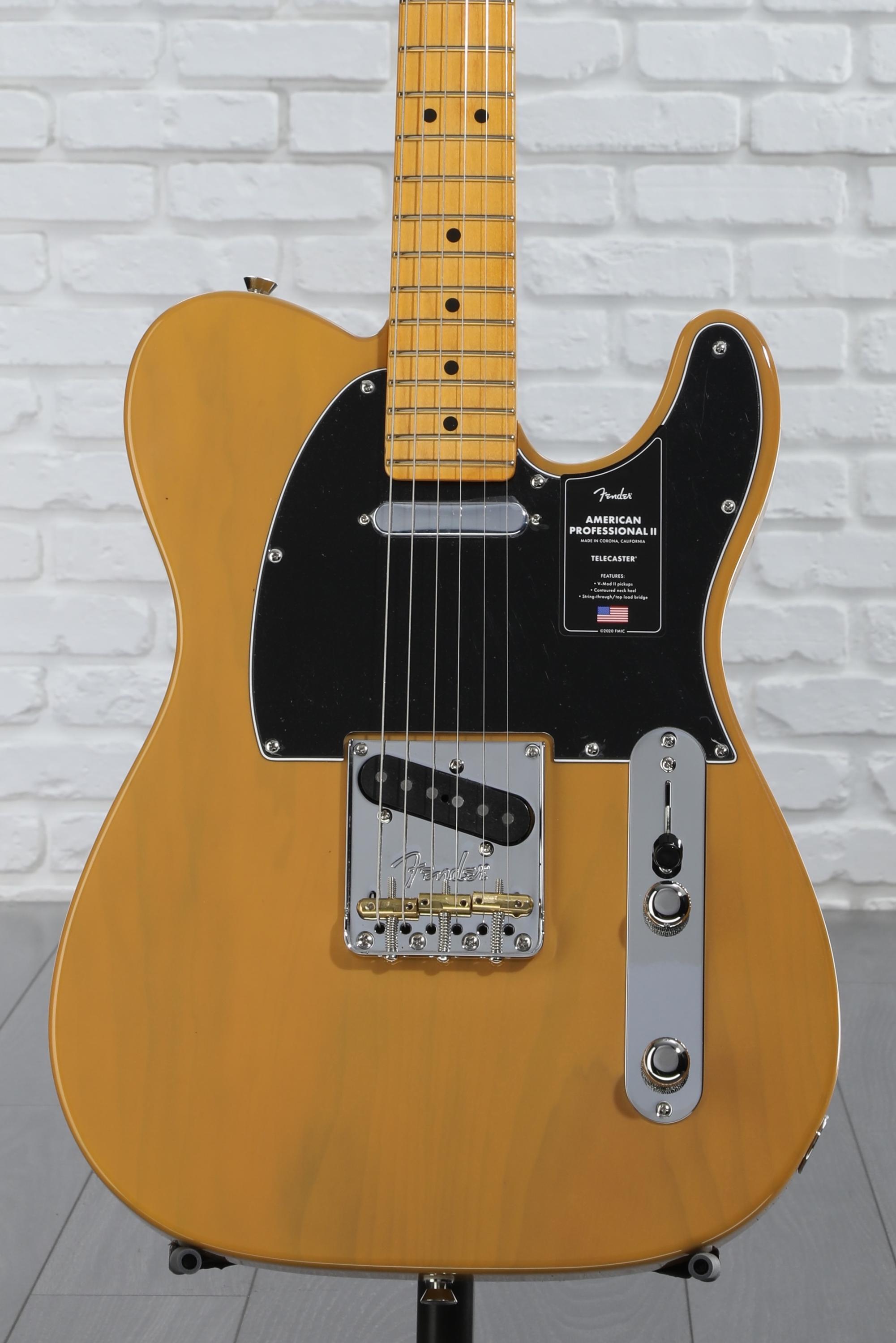 ギター American Professional II Telecaster Fender American Professional II Telecaster - Butterscotch Blonde