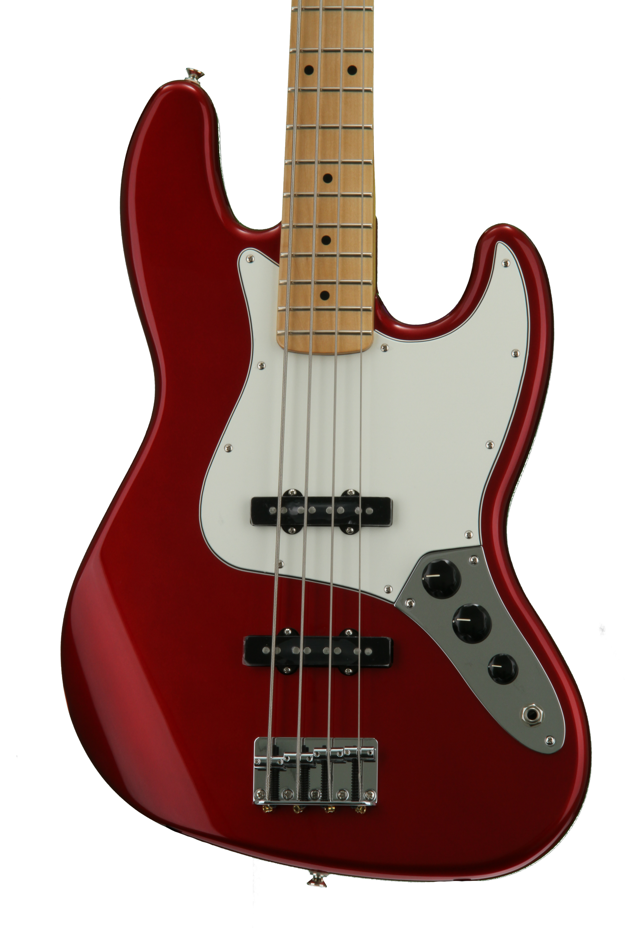 Fender Standard Jazz - Candy Apple Red with Maple Fingerboard