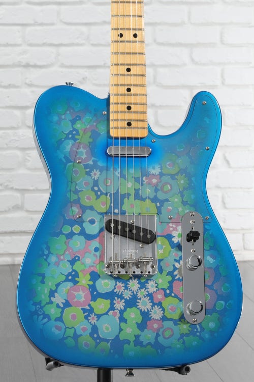 Fender Custom Shop Vintage Custom '68 Paisley Telecaster NOS - Blue Paisley