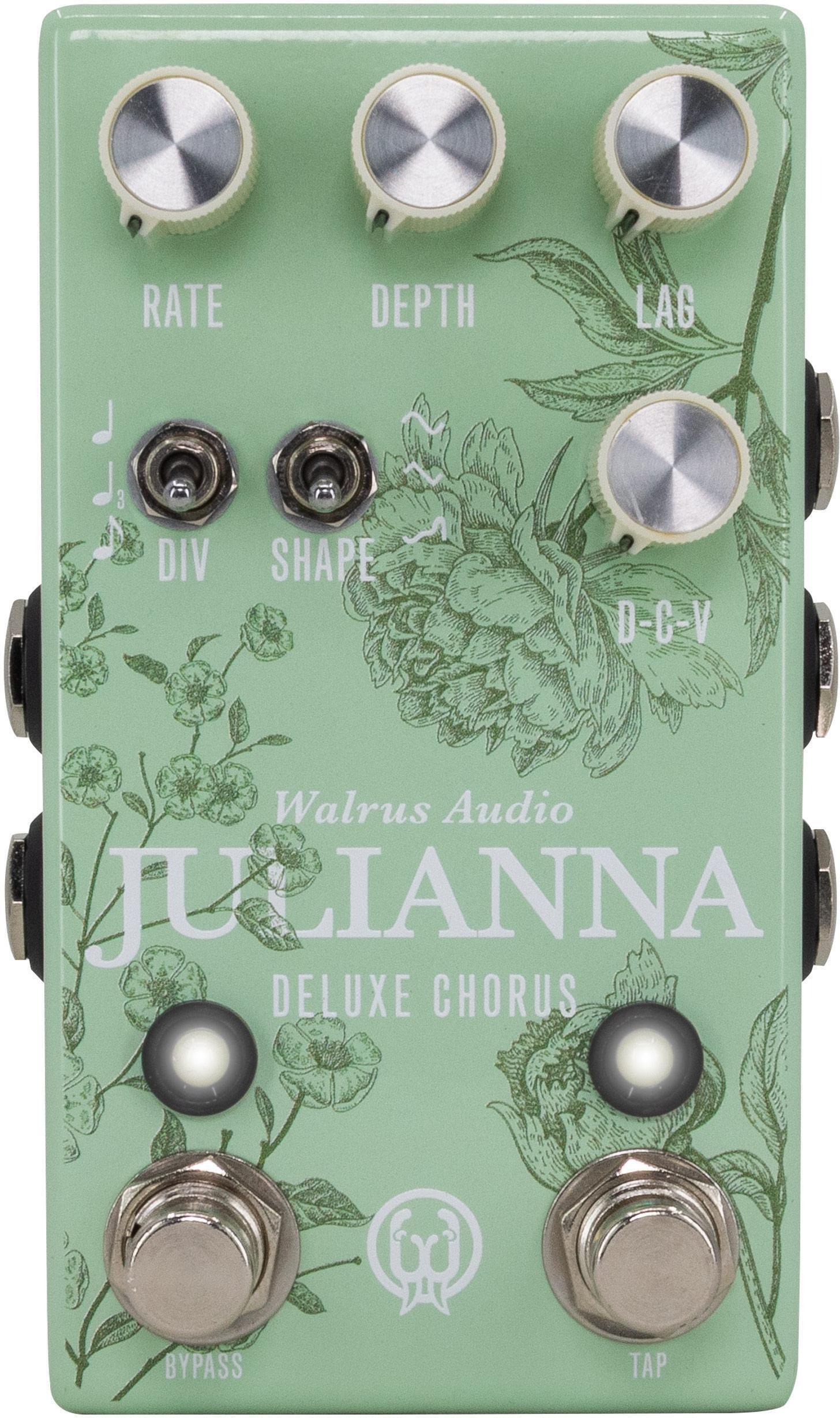 Walrus Audio Julianna Analog Deluxe Chorus/Vibrato Pedal - Floral |  Sweetwater