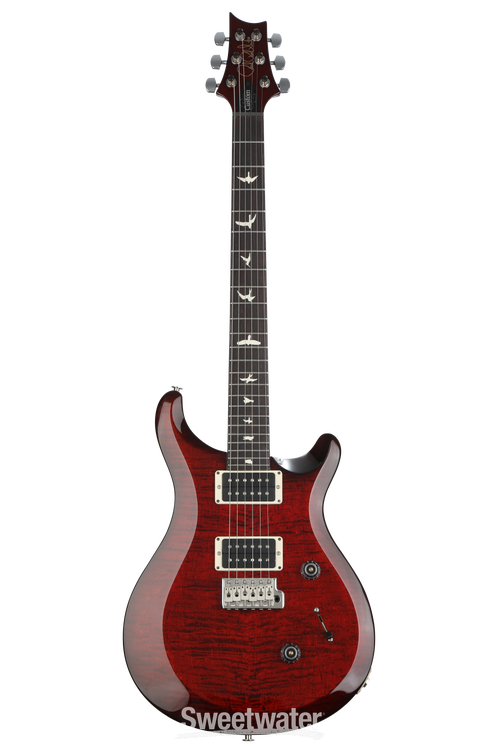 PRS S2 Custom 24 Electric Guitar - Fire Red Burst | Sweetwater