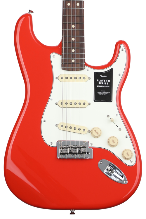 ギター Fender Player II Stratocaster Coral Red Fender Player II Stratocaster - Coral Red #29319 – Empire Music