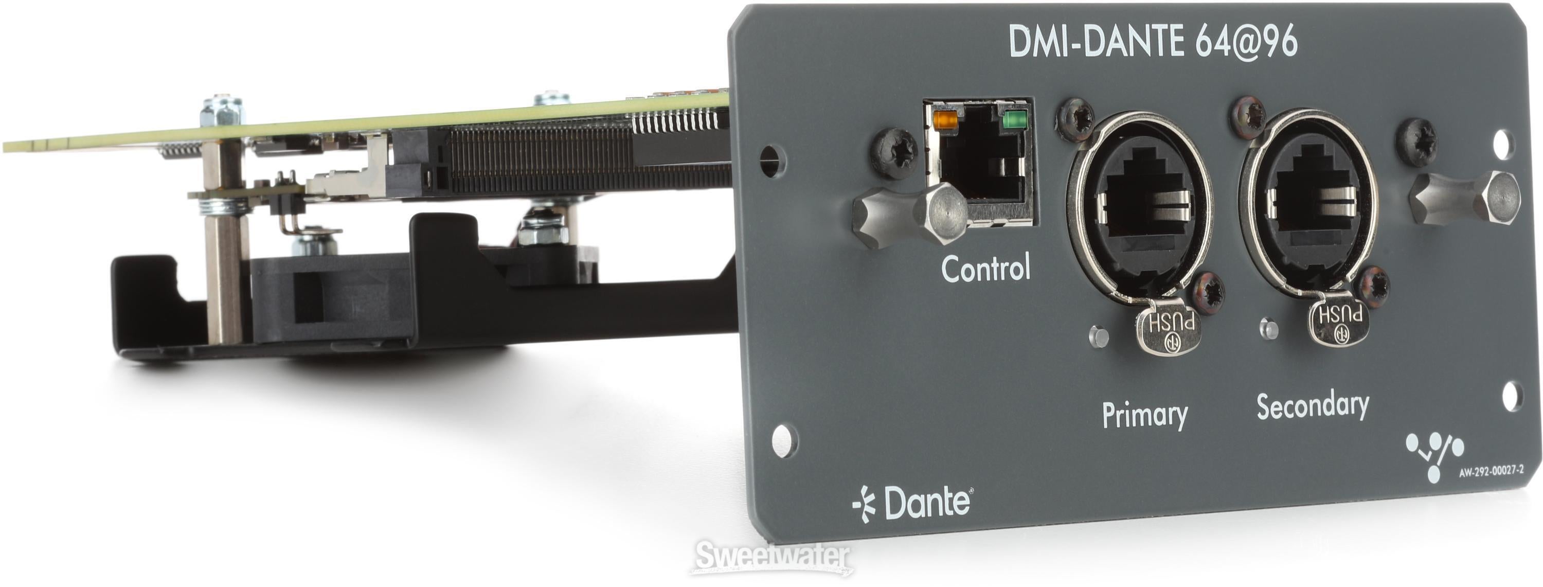 DiGiCo DMI-DANTE64@96 Multi-channel Dante Interface Card | Sweetwater