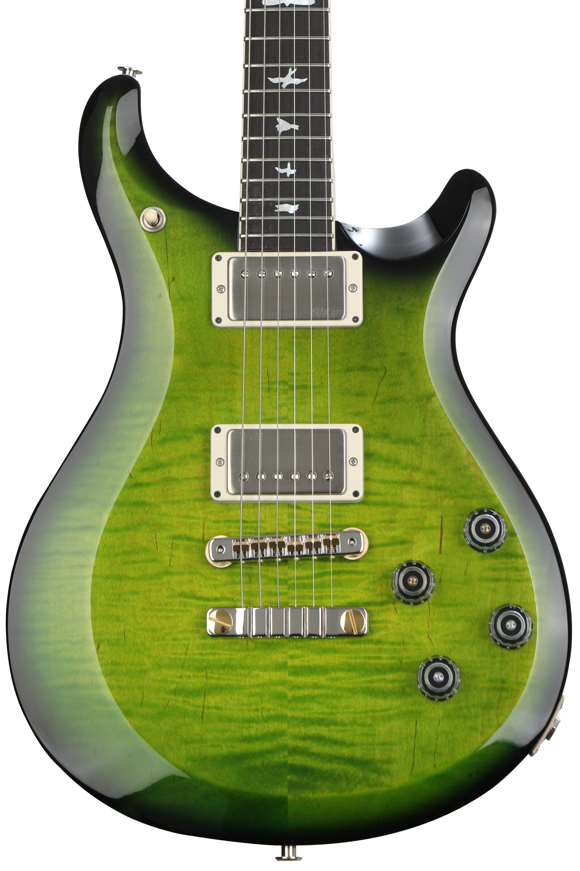 PRS S2 McCarty 594 Electric Guitar - Ezra Verde Black Wrap Burst