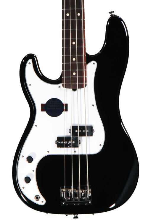 Fender American Standard Precision Bass Left Handed - Black Lefty