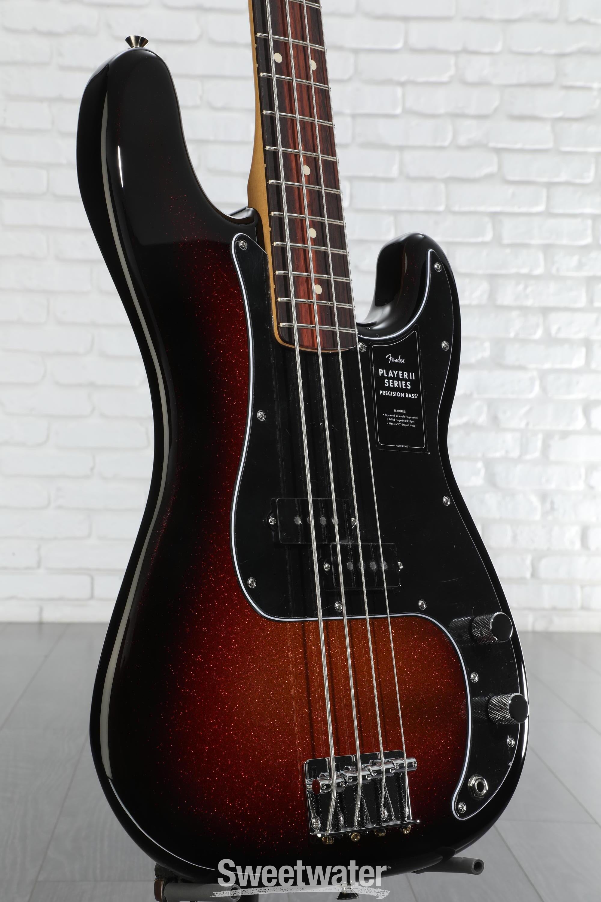 Fender Precision Bass パープル 4弦 Fender Adam Clayton Precision Bass Purple Sparkle | USA