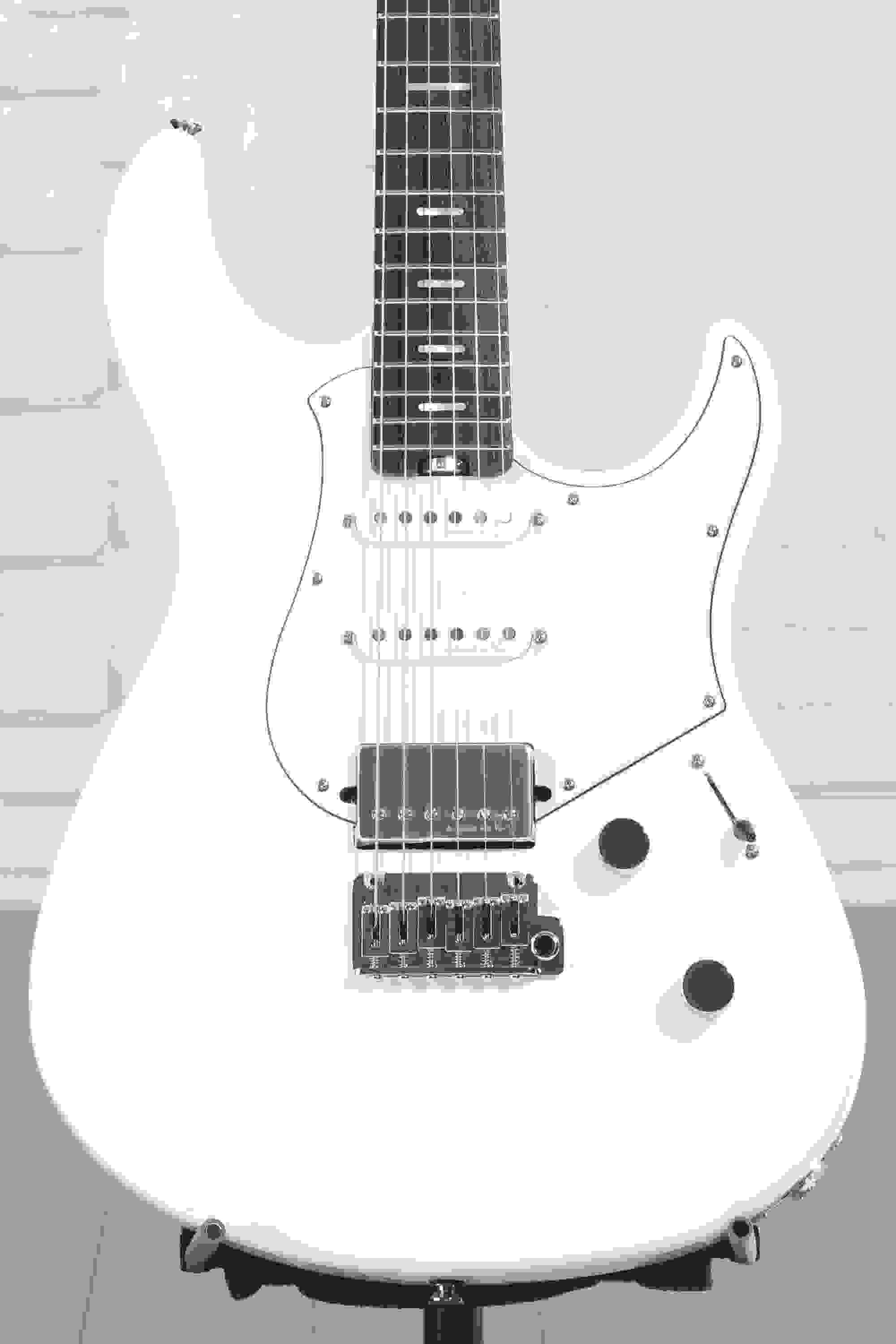 Yamaha PACS+12 Pacifica Standard Plus Electric Guitar - Shell White, Rosewood Fingerboard