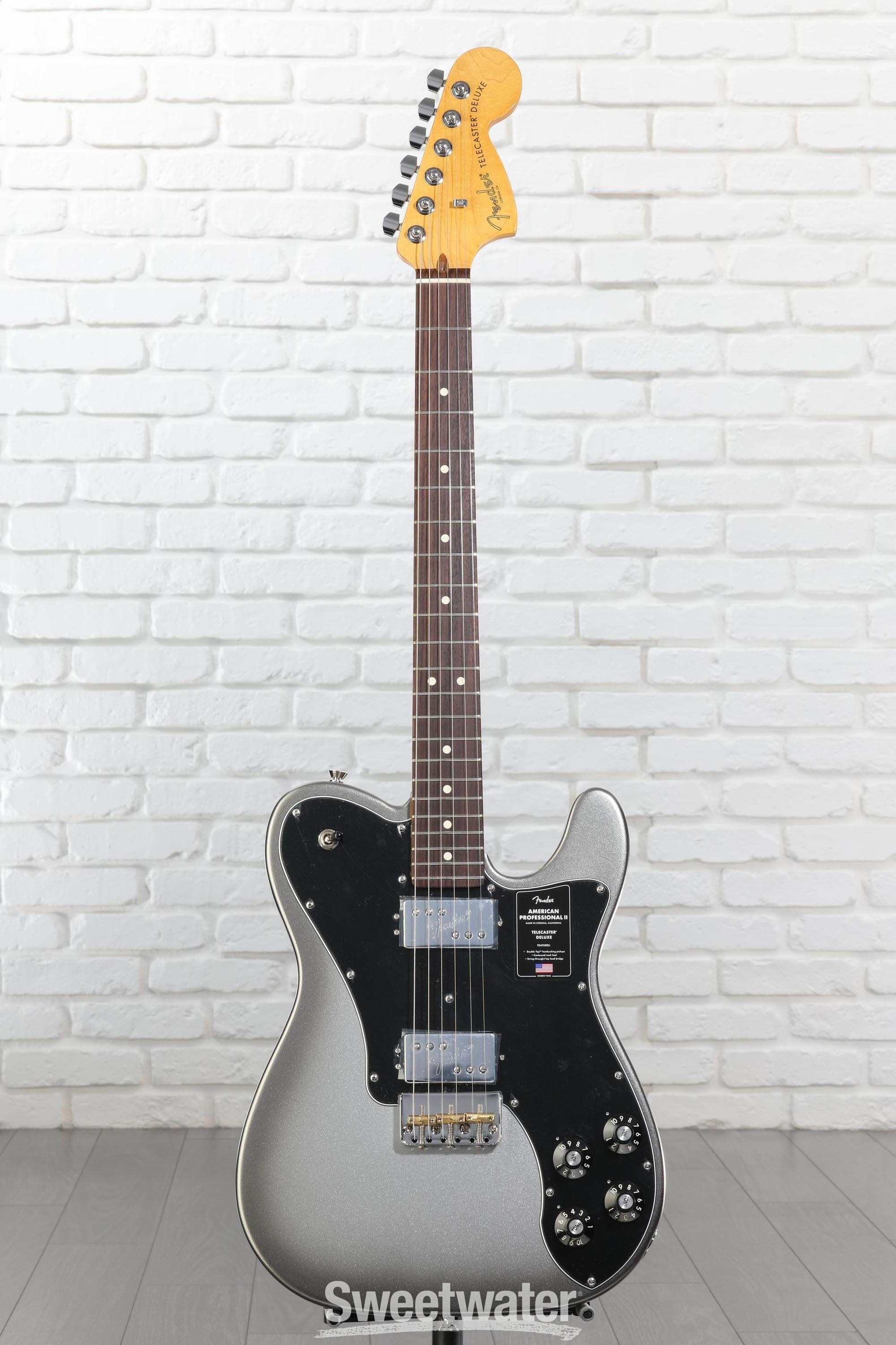 Fender American Professional II Telecaster Deluxe - Mercury with