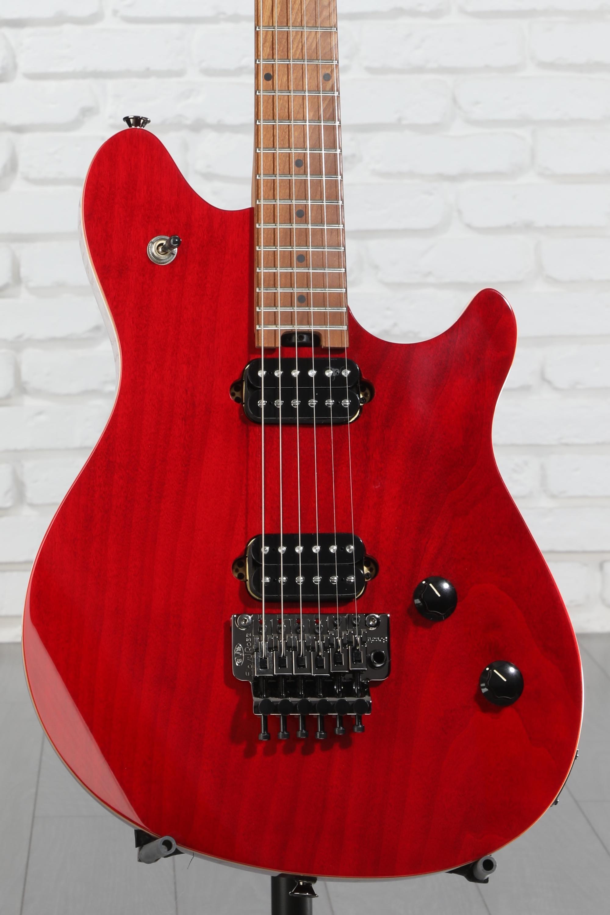 EVH Wolfgang WG Standard QM Electric Guitar - Wine Red
