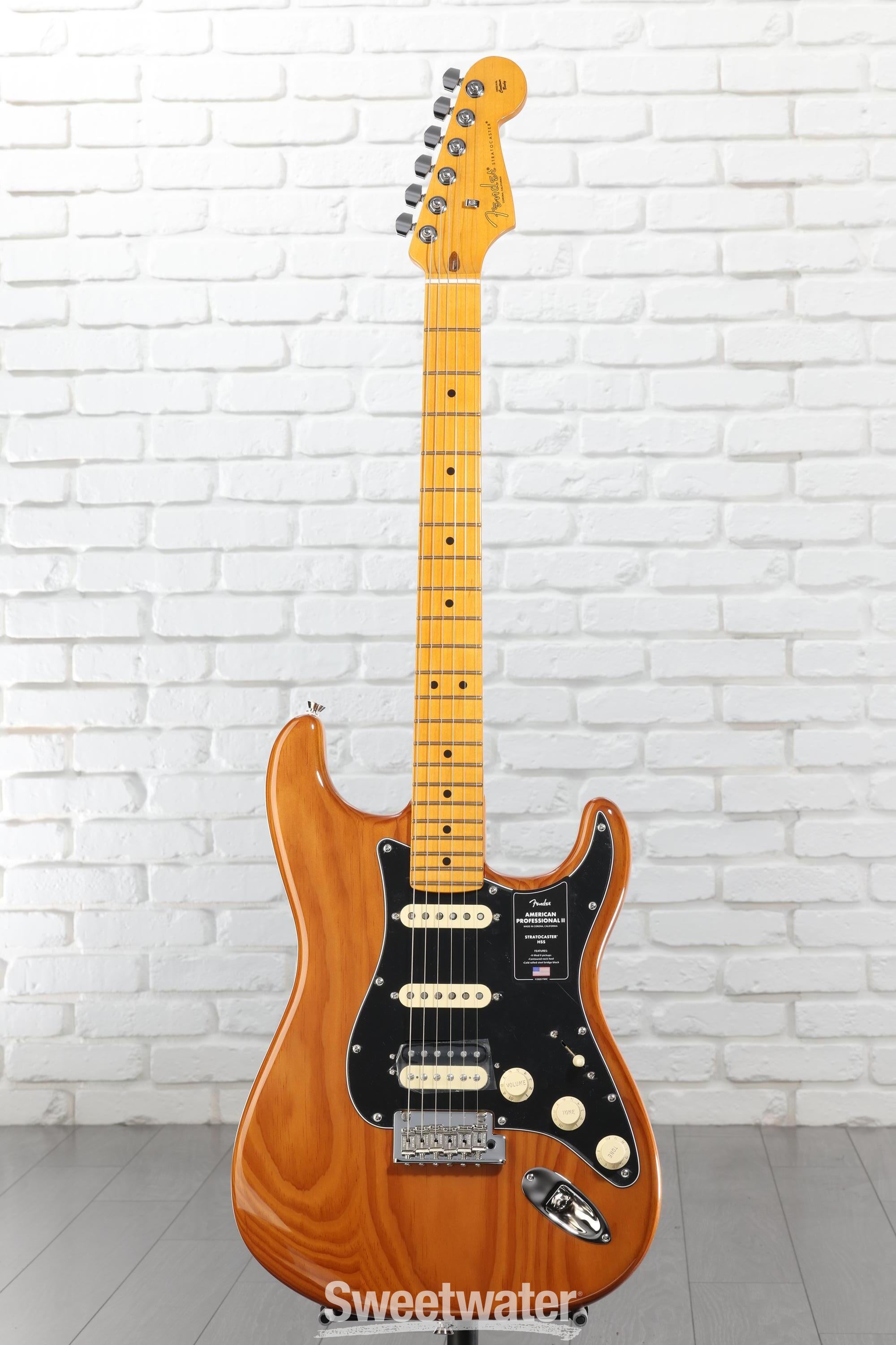 Fender American Professional II Stratocaster HSS - Roasted Pine
