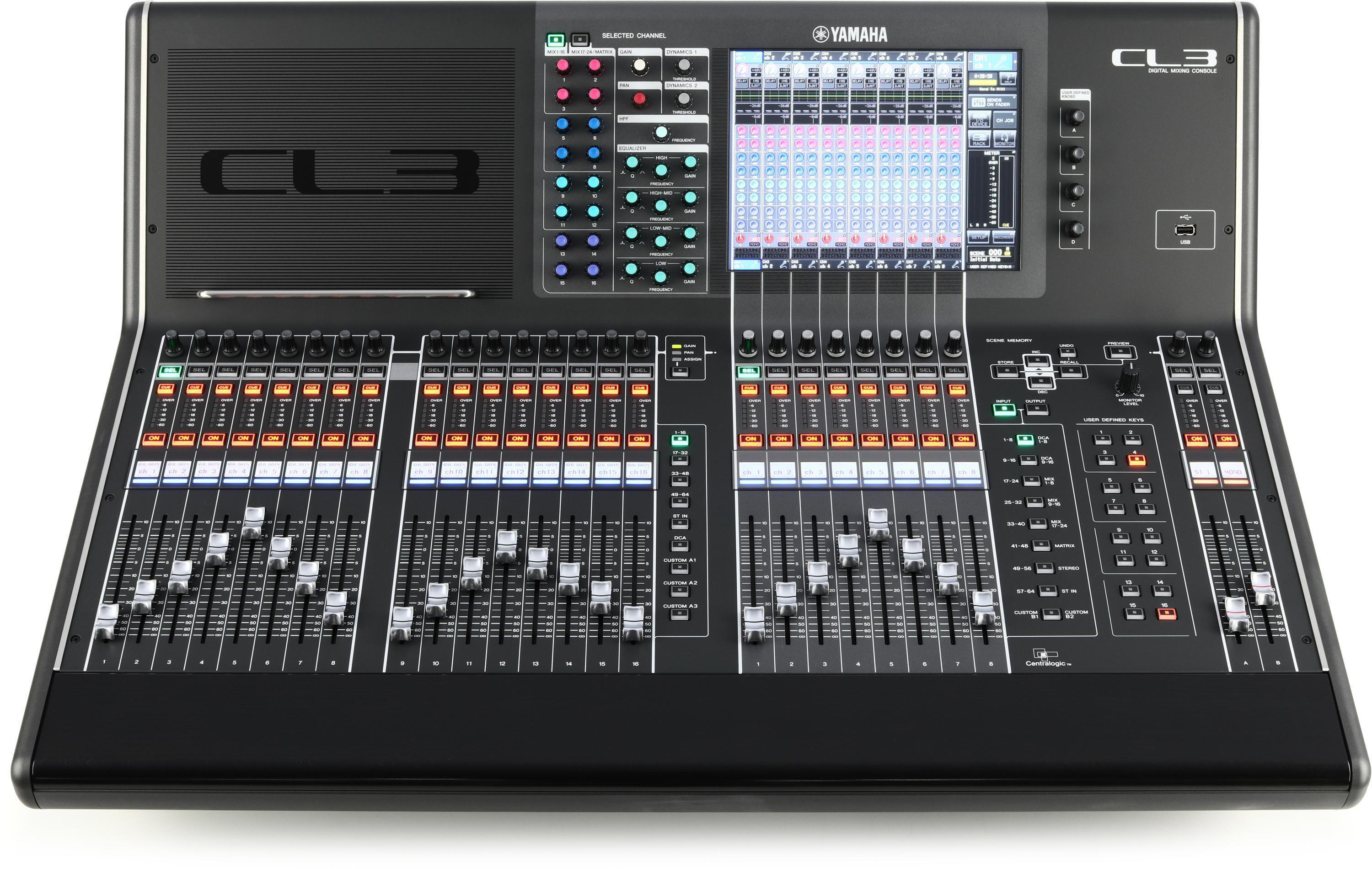 Yamaha CL3 64-channel Digital Mixing Console | Sweetwater
