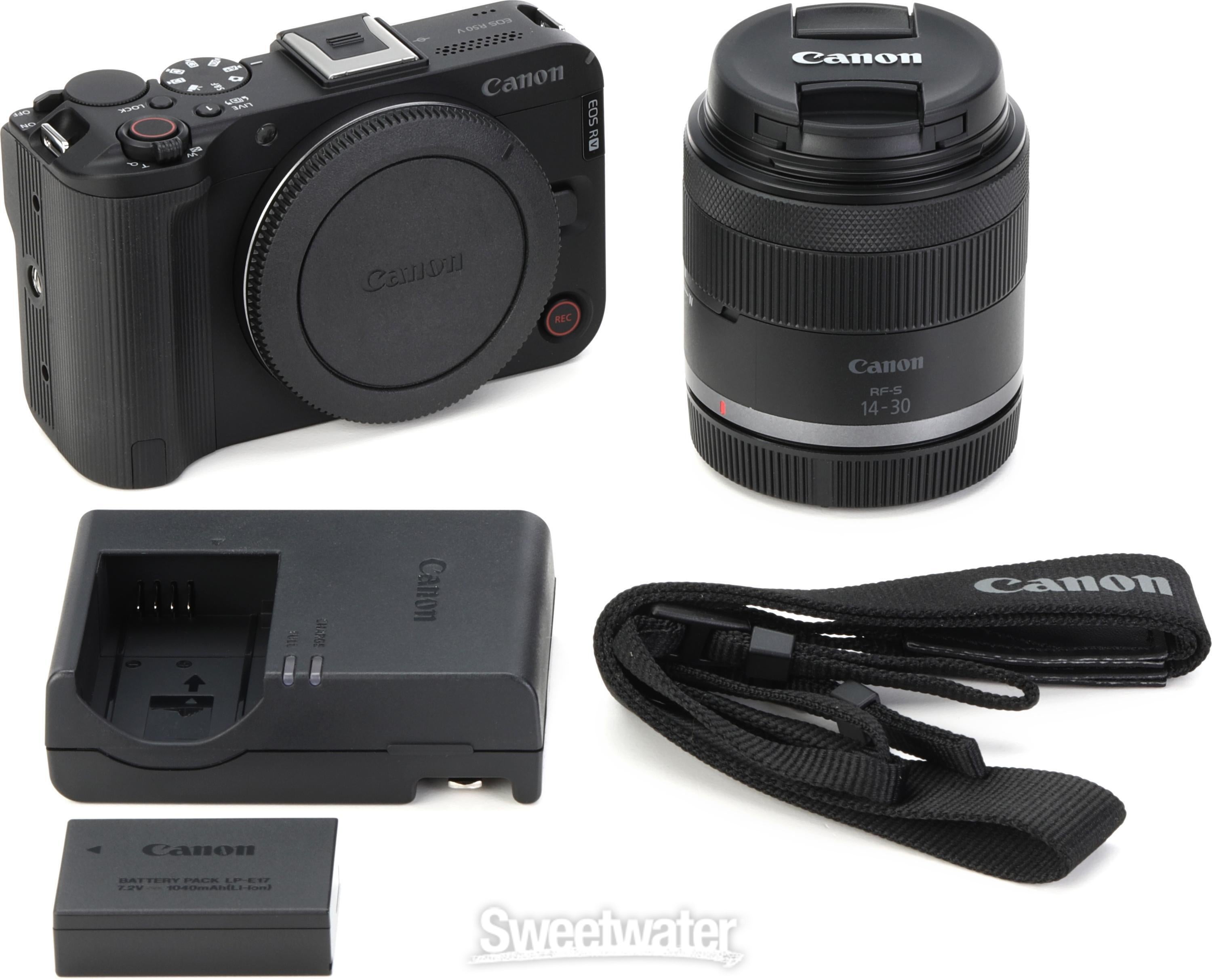 Canon EOS R50 V with RF-S 14-30mm f/4-6.3 IS STM PZ Lens Kit