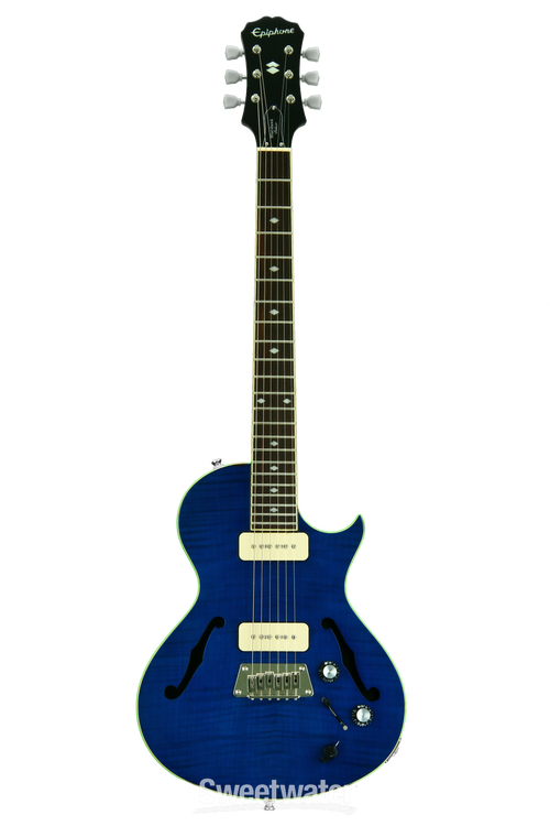 Epiphone Blueshawk Deluxe - Midnight Sapphire Reviews | Sweetwater