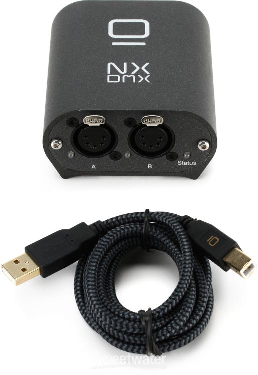 Obsidian NX DMX USB Powered 2 Port DMX Node