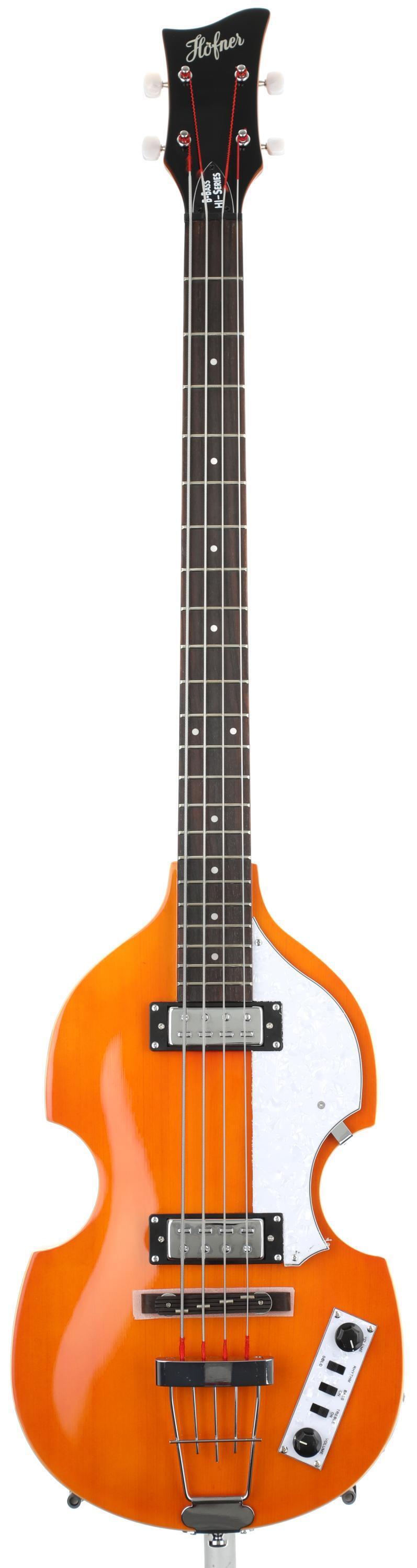 Hofner Ignition Violin Bass Dent and Scratch - Vintage Orange