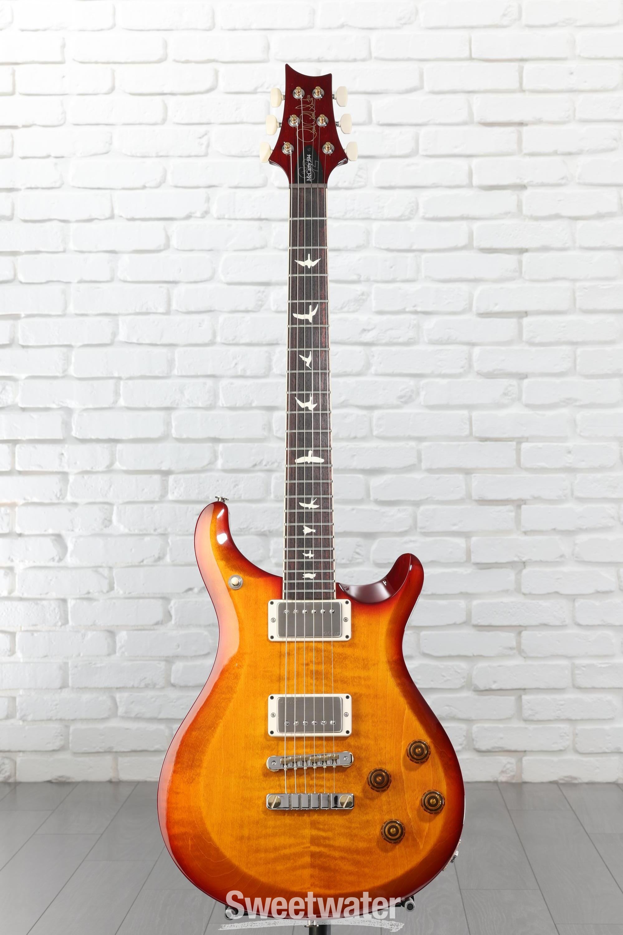 PRS S2 McCarty 594 Electric Guitar - Dark Cherry Sunburst | Sweetwater