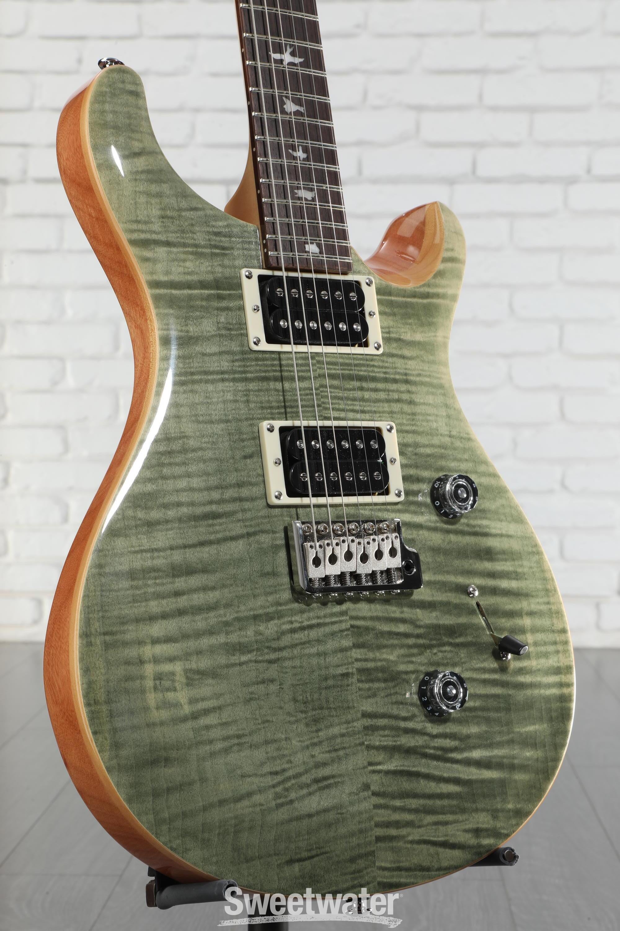 ギター PaulReedSmith SE Custom24 Trampas Green PRS SE Custom 24 - Trampas Green | Sweetwater