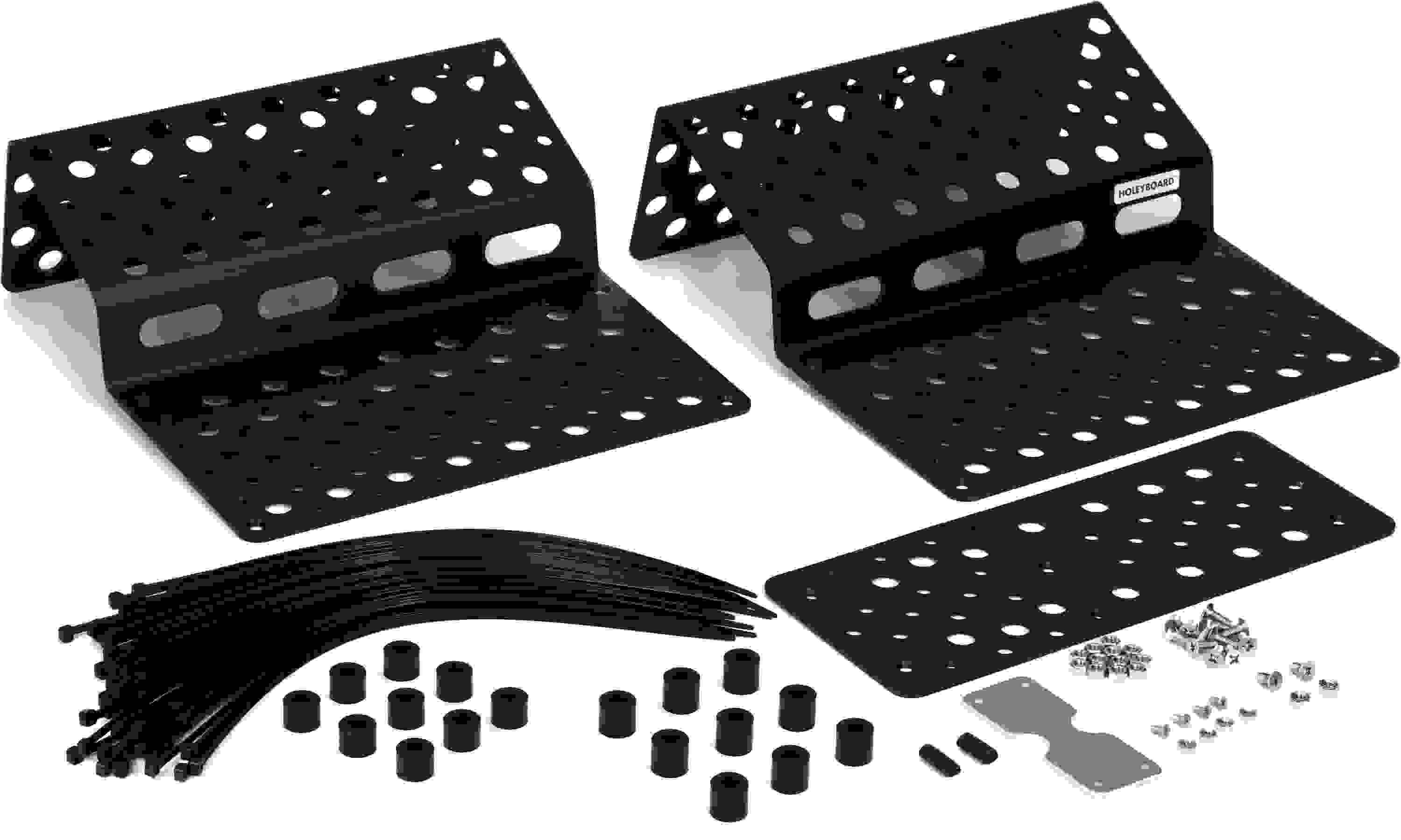 Holeyboard Pedalboards 123 Complete Pedalboard Black Sweetwater