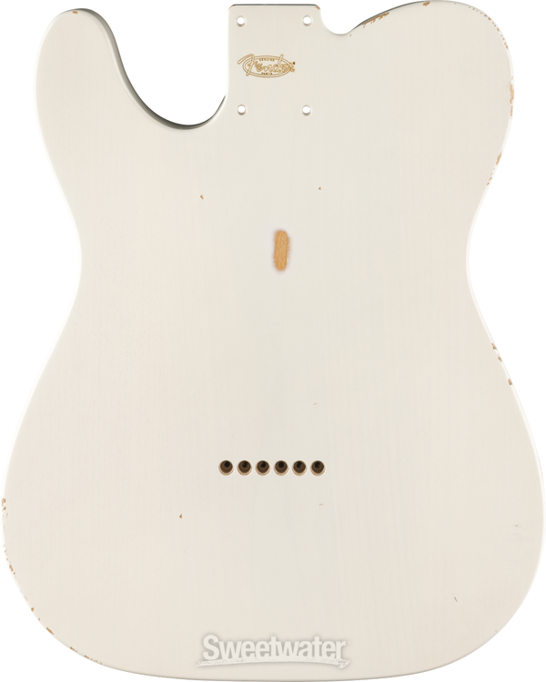 父*6様 Fender Road Worn 50's Body Fender Road Worn '50s Telecaster Body - Black | Sweetwater