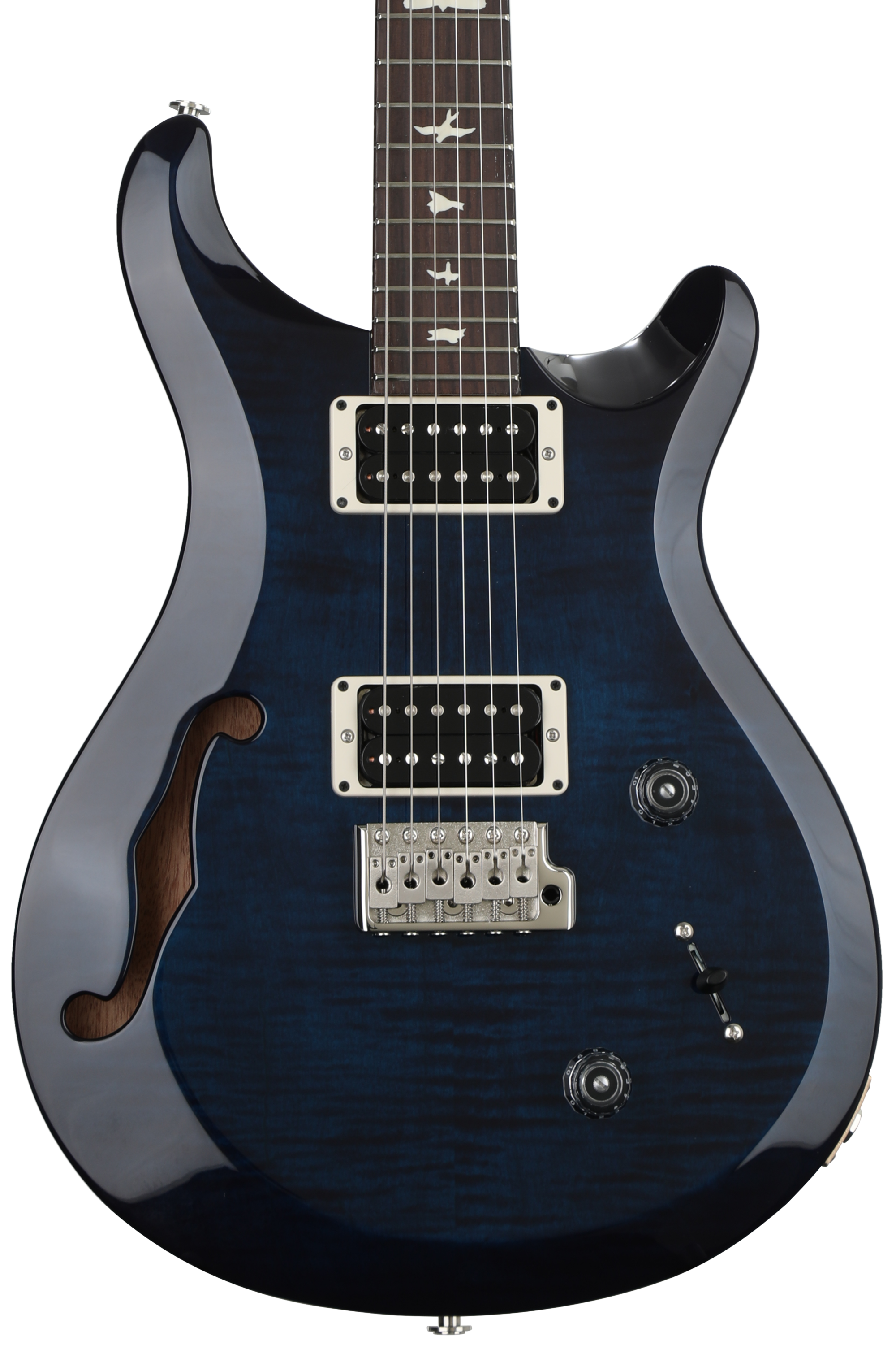 PRS S2 Custom 22 Semi-Hollow Electric Guitar - Whale Blue | Sweetwater
