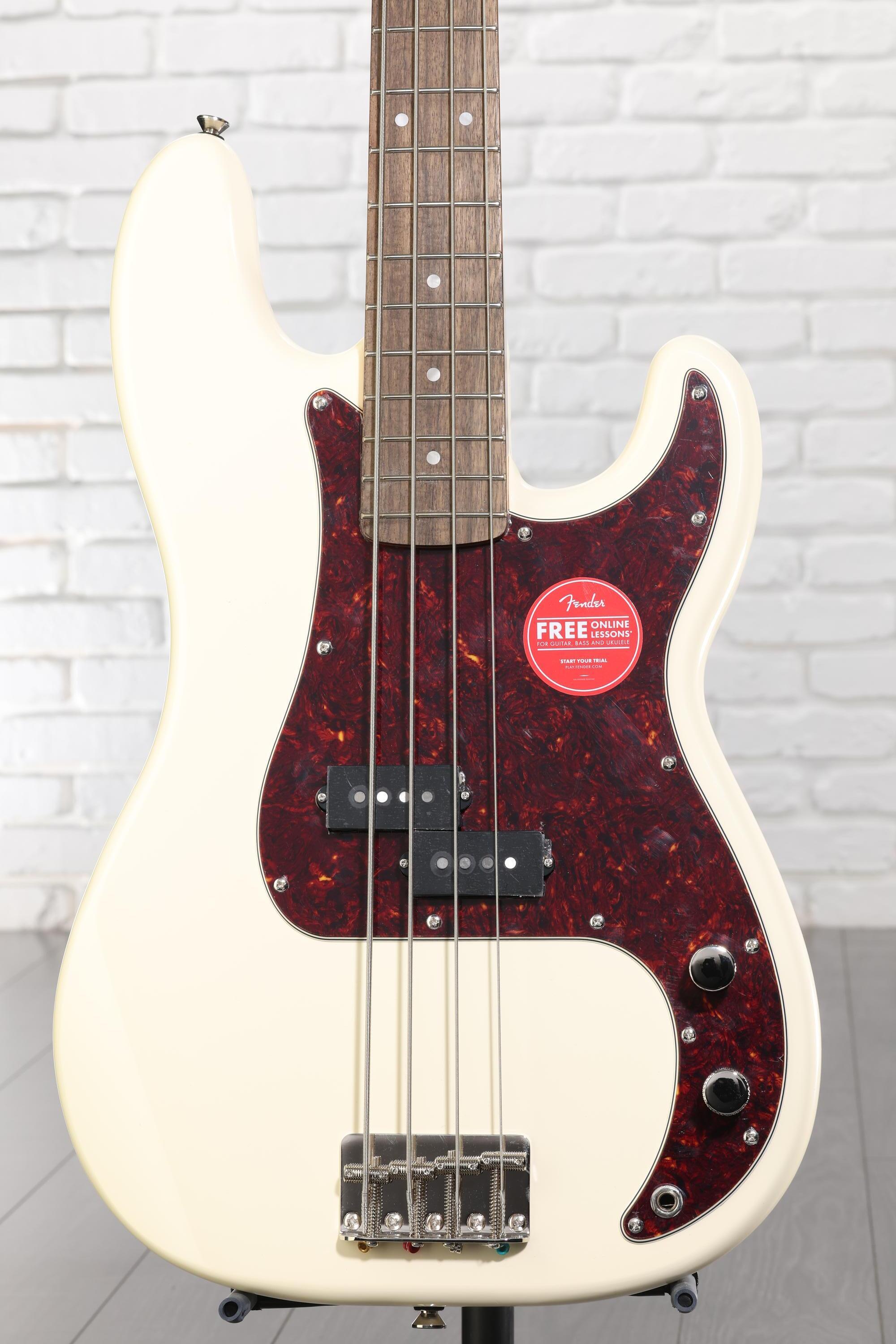 ベース squier Classic Vibe 60's Precision Bass Amazon.com: Squier Classic Vibe 60s Precision Bass, Olympic White