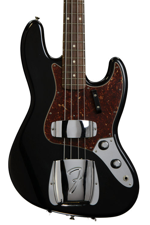 Fender Custom Shop 1961 Closet Classic Jazz Bass - Black | Sweetwater