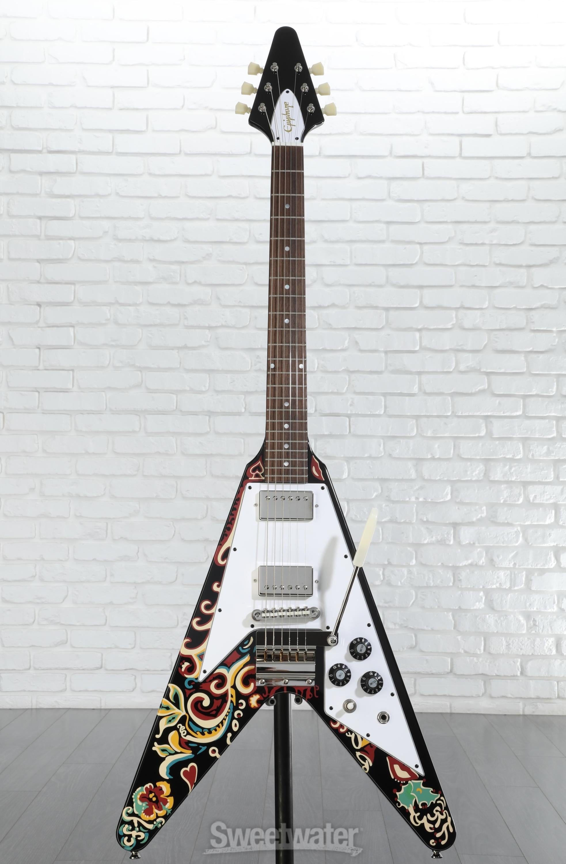 エピフォン　ジミヘン　ラブドロップ　フライングV Epiphone Jimi Hendrix 