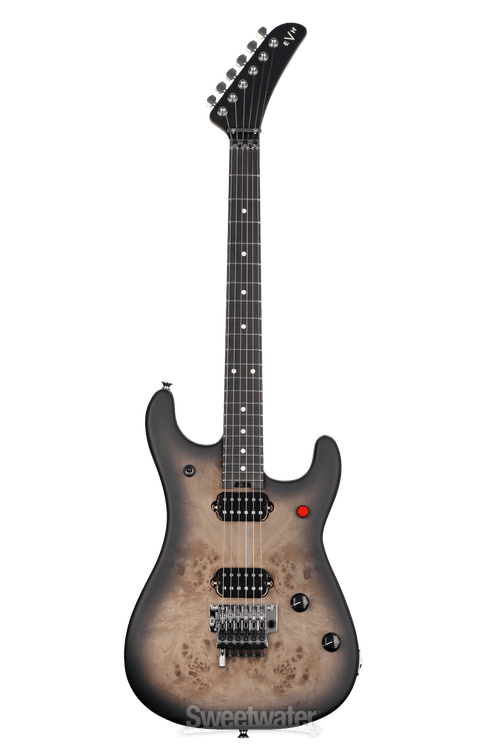 EVH 5150 Series Deluxe Poplar Burl Electric Guitar - Black Burst