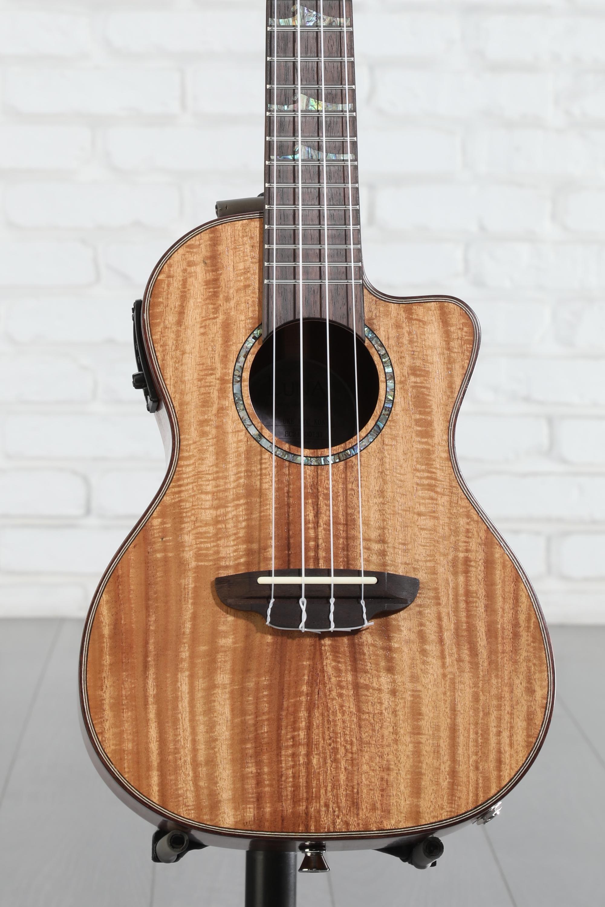 Luna High Tide Koa Concert Ukulele Acoustic-electric Ukulele