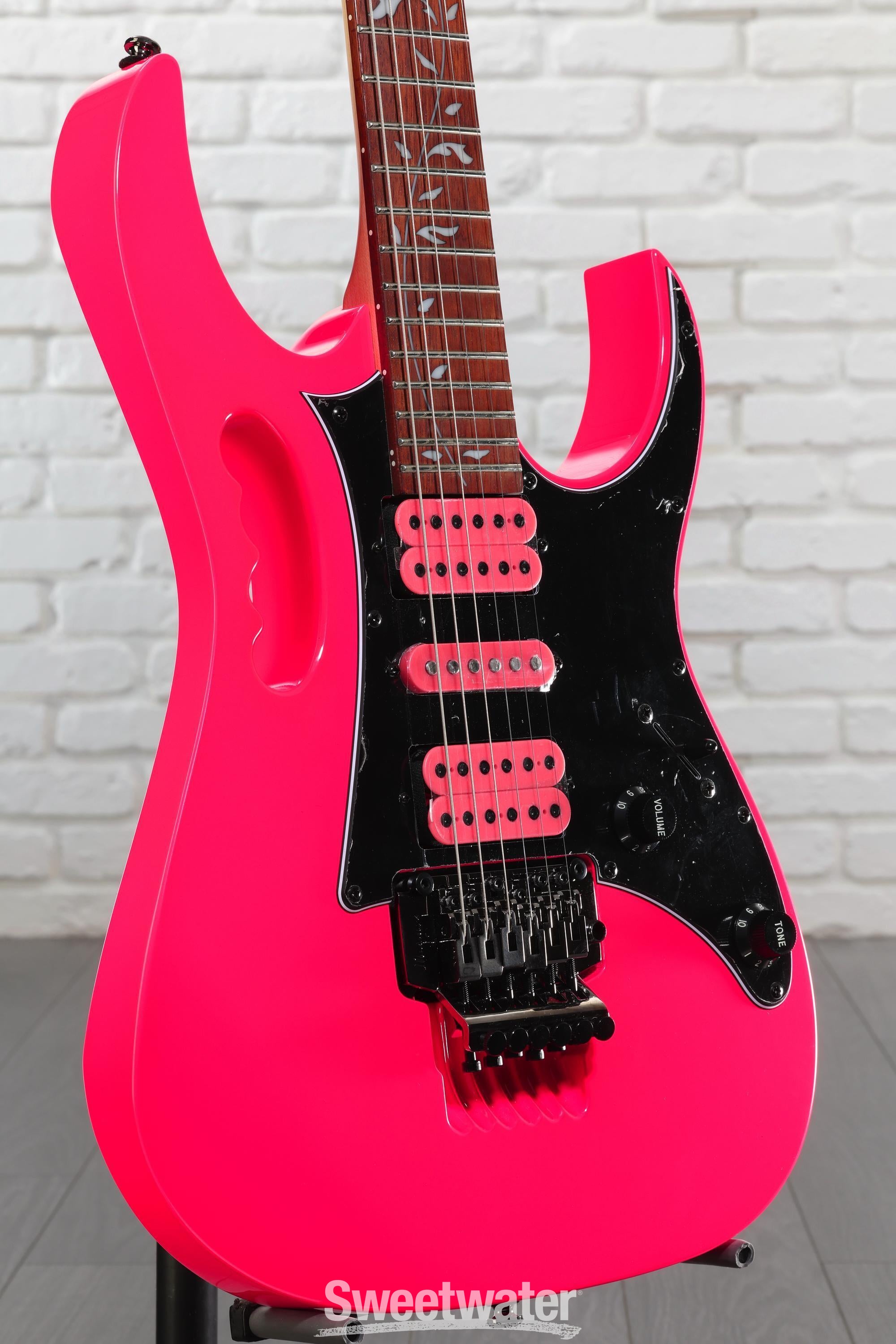 Ibanez Steve Vai Signature JEMJRSP - Pink | Sweetwater