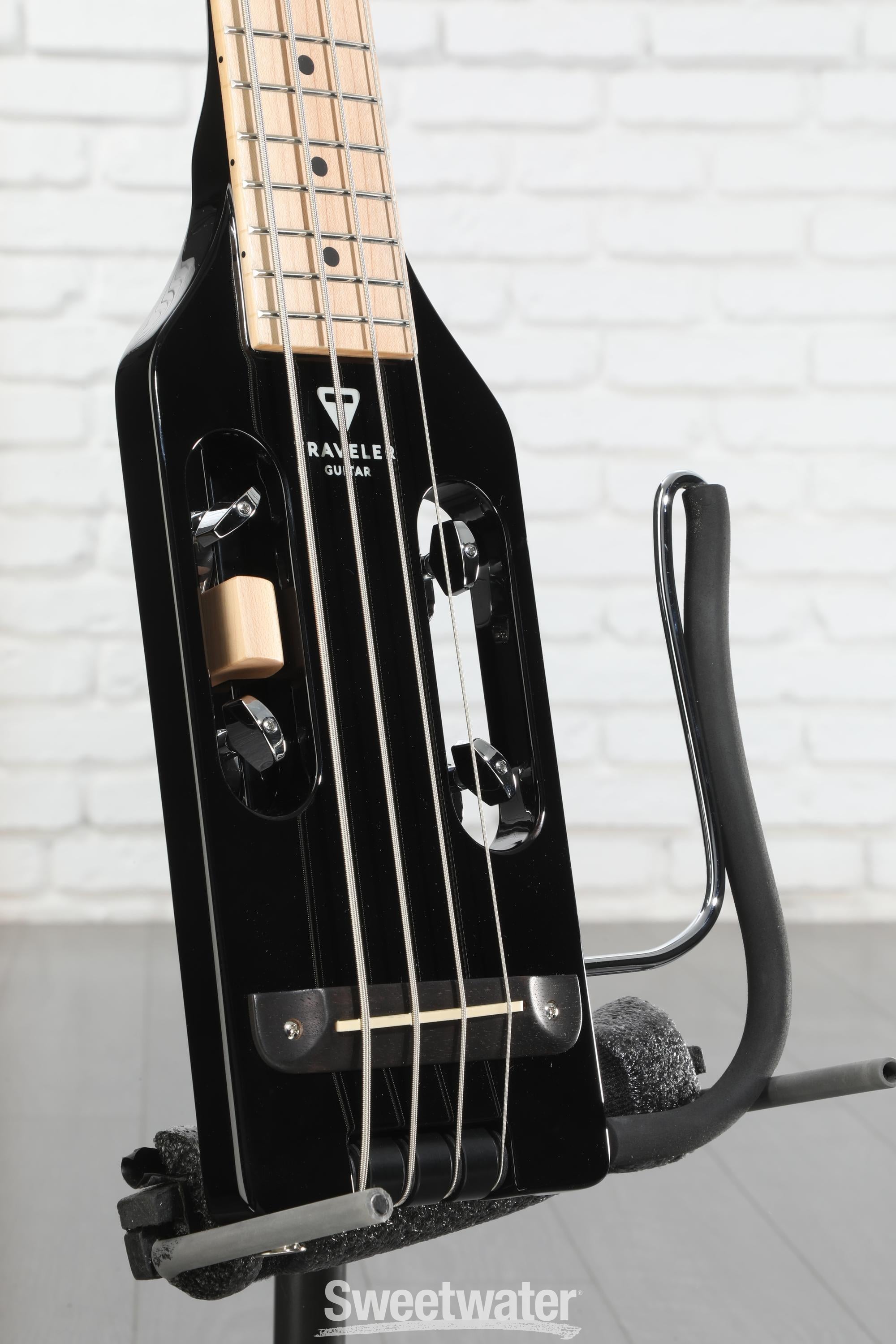 Traveler Guitar Ultra-Light Bass Guitar - Gloss Black
