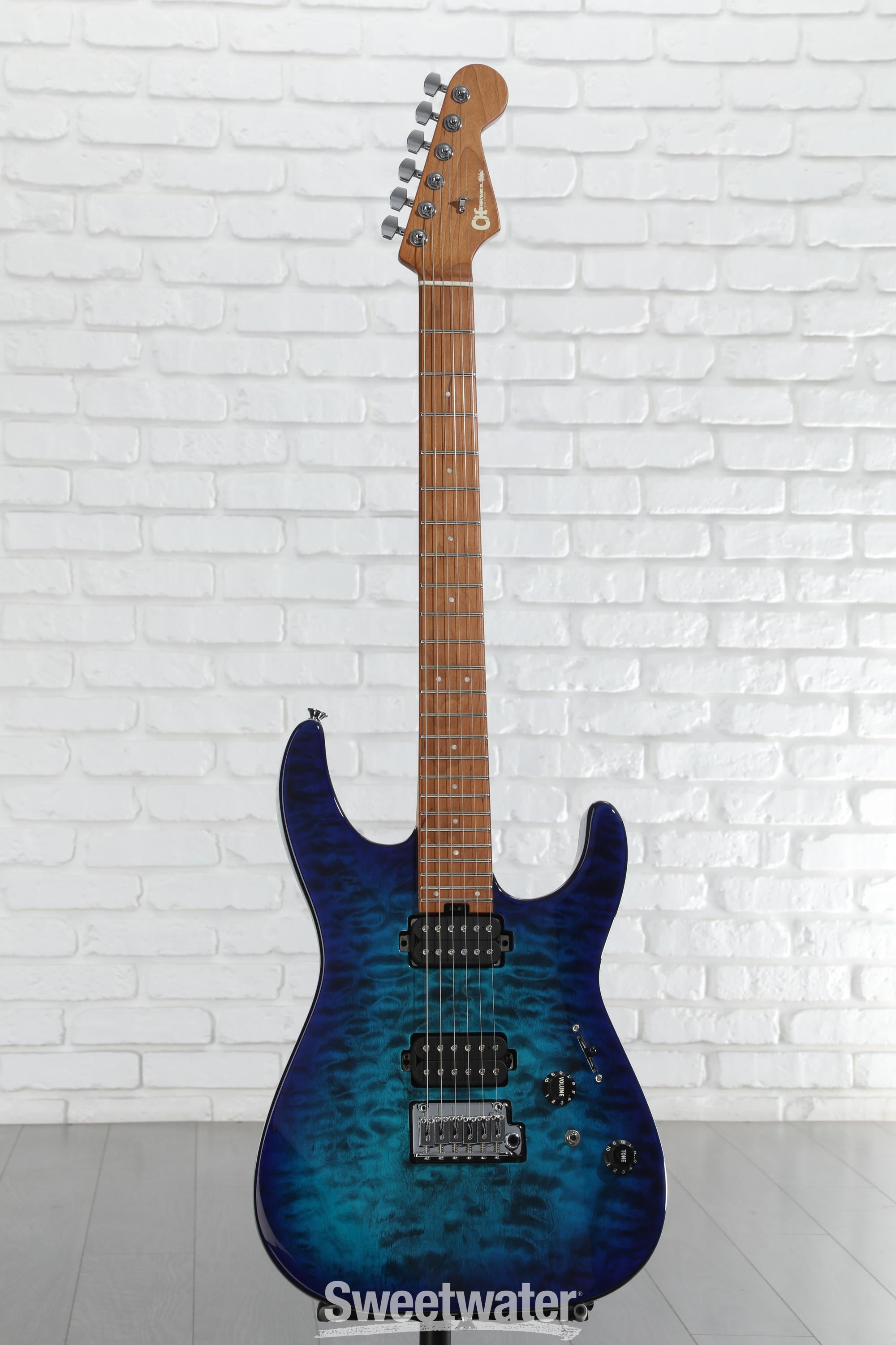 Charvel Pro-Mod DK24 HH 2PT Electric Guitar - Chlorine Burst