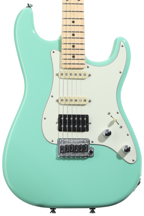 Schecter USA Traditional HSS Electric Guitar - Seafoam Green