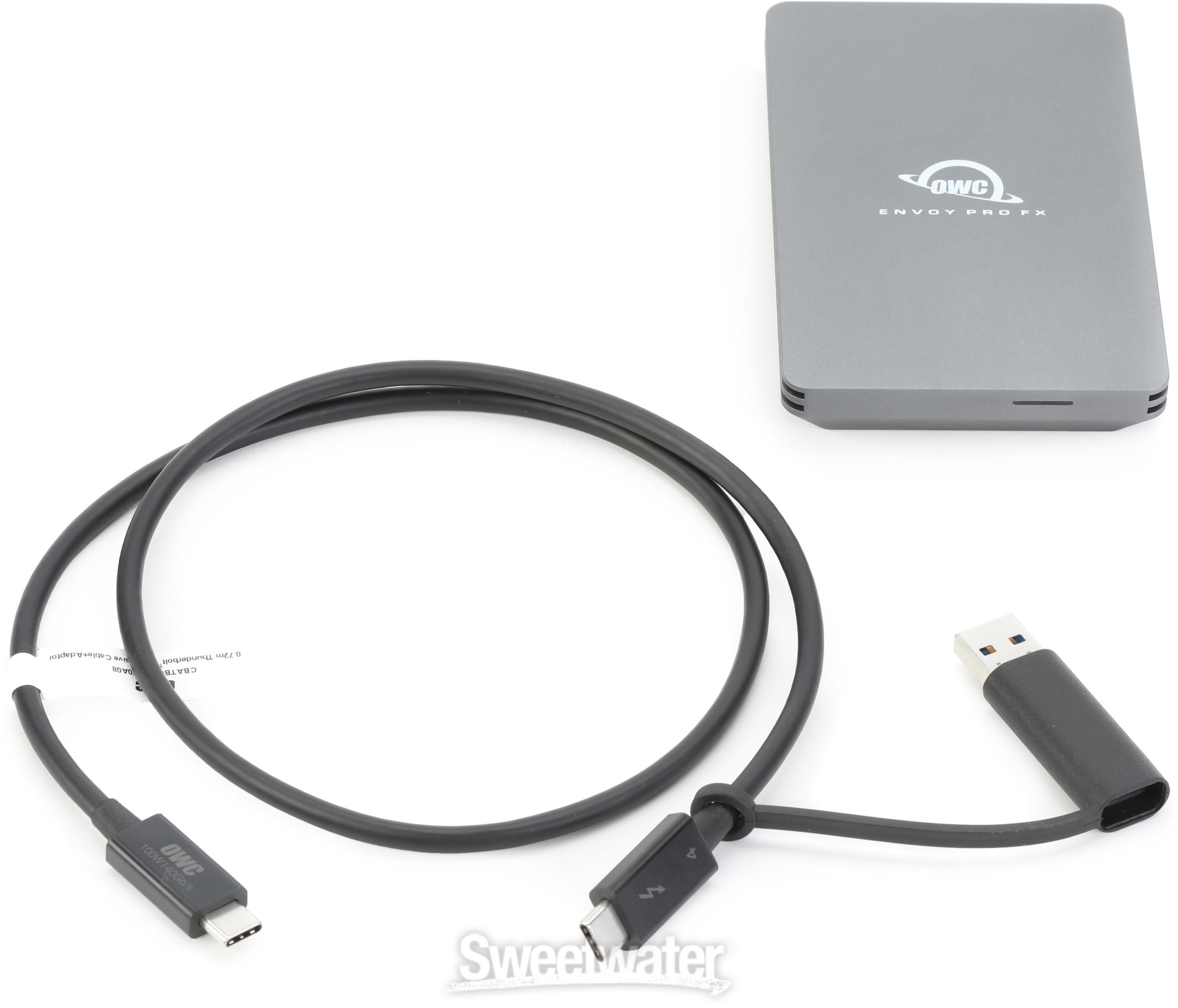OWC Envoy Pro FX 1TB Portable Solid-state Drive | Sweetwater