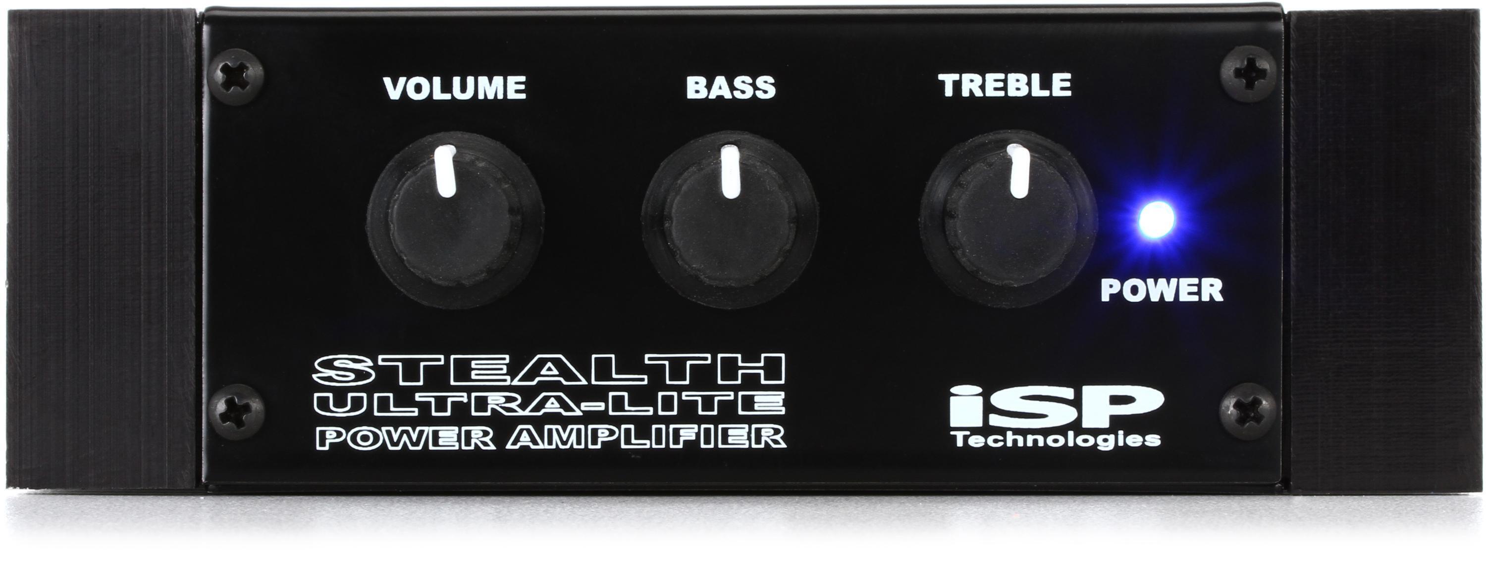 ISP Technologies Stealth Ultra-Lite 180-watt Pedalboard Power Amp