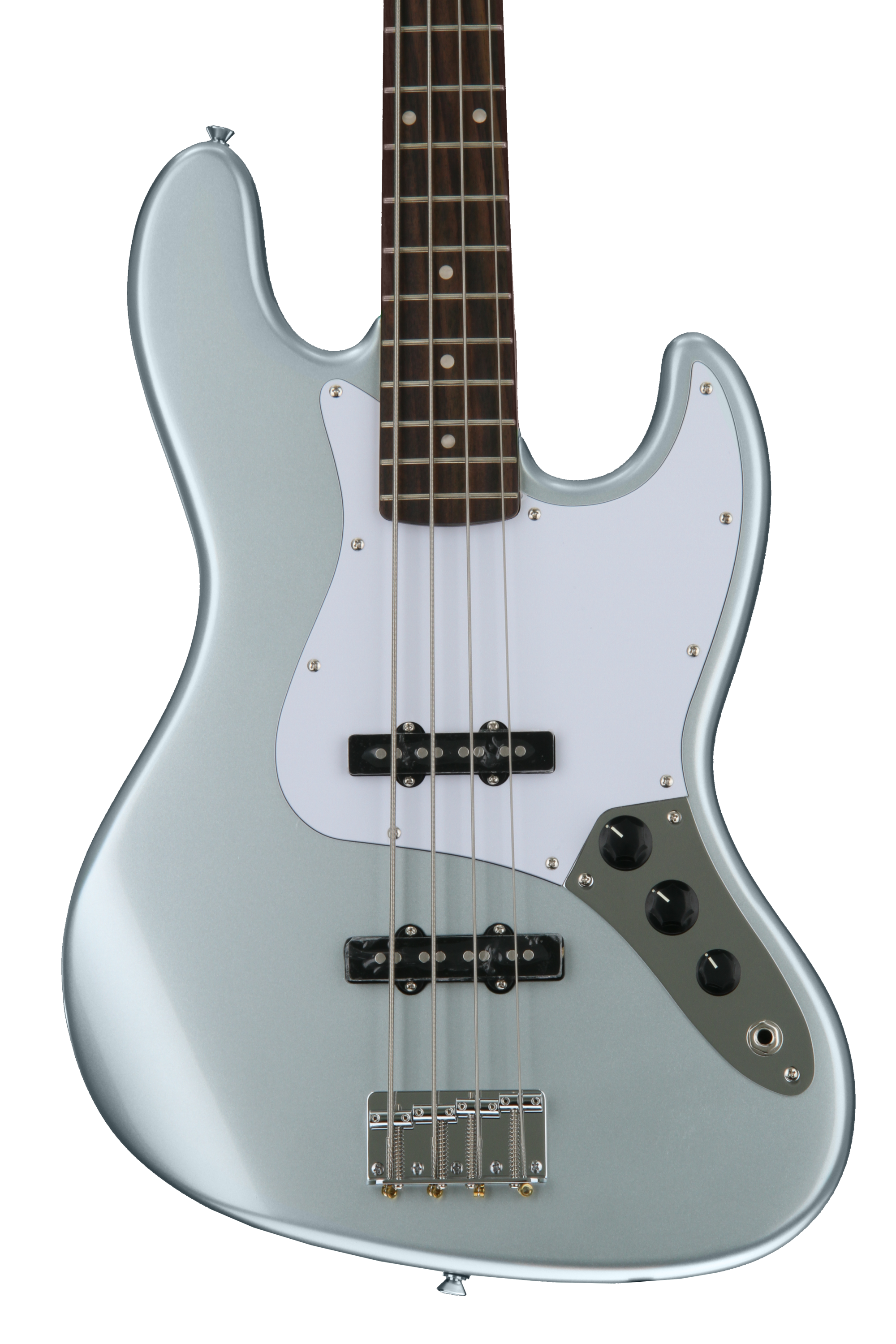 Squier Affinity Series Jazz Bass - Slick Silver | Sweetwater