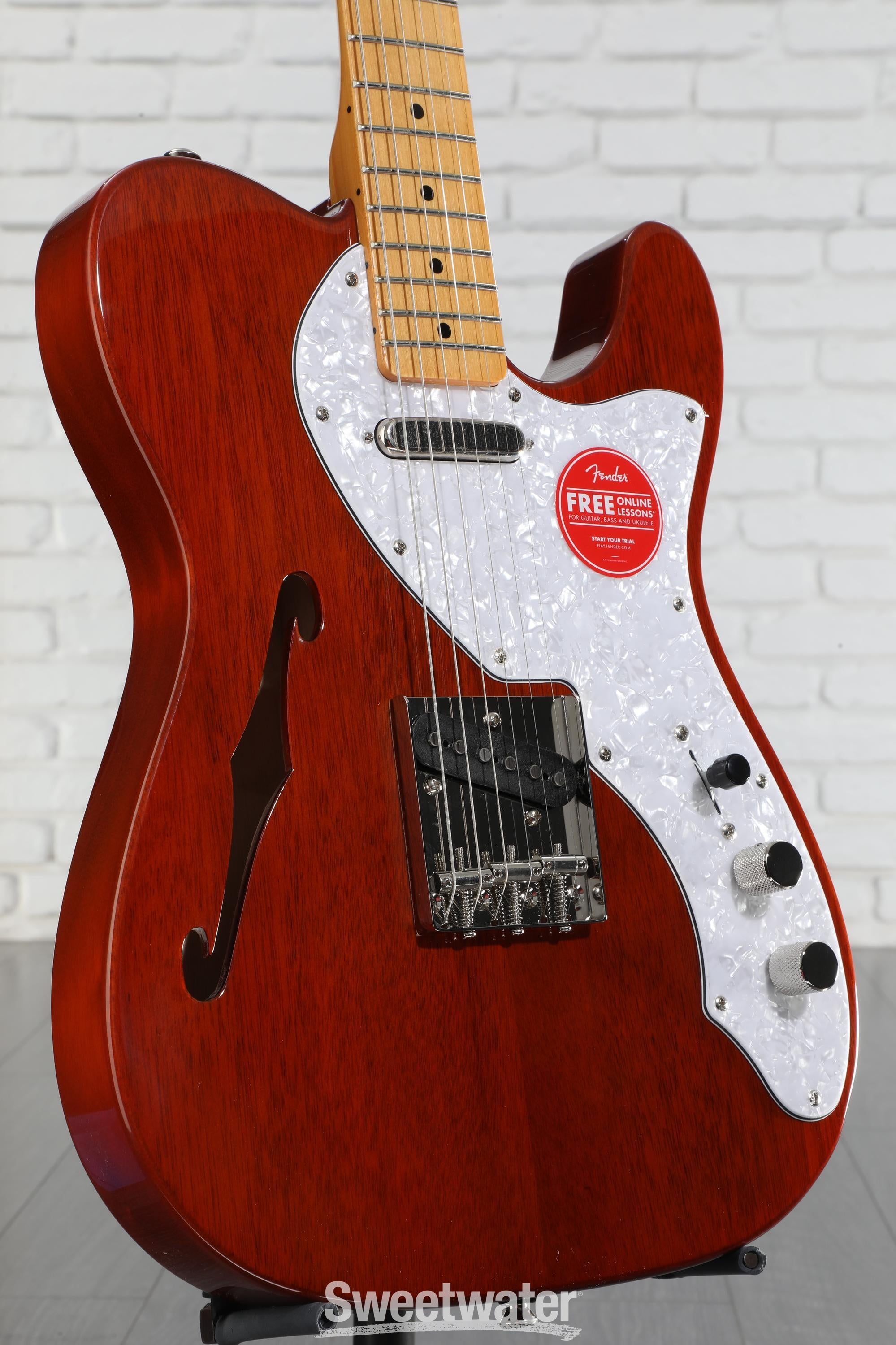 ギター SquierFSR Classic Vibe 60s Tele Thinline Squier Limited-Edition Classic Vibe '60s Telecaster Thinline