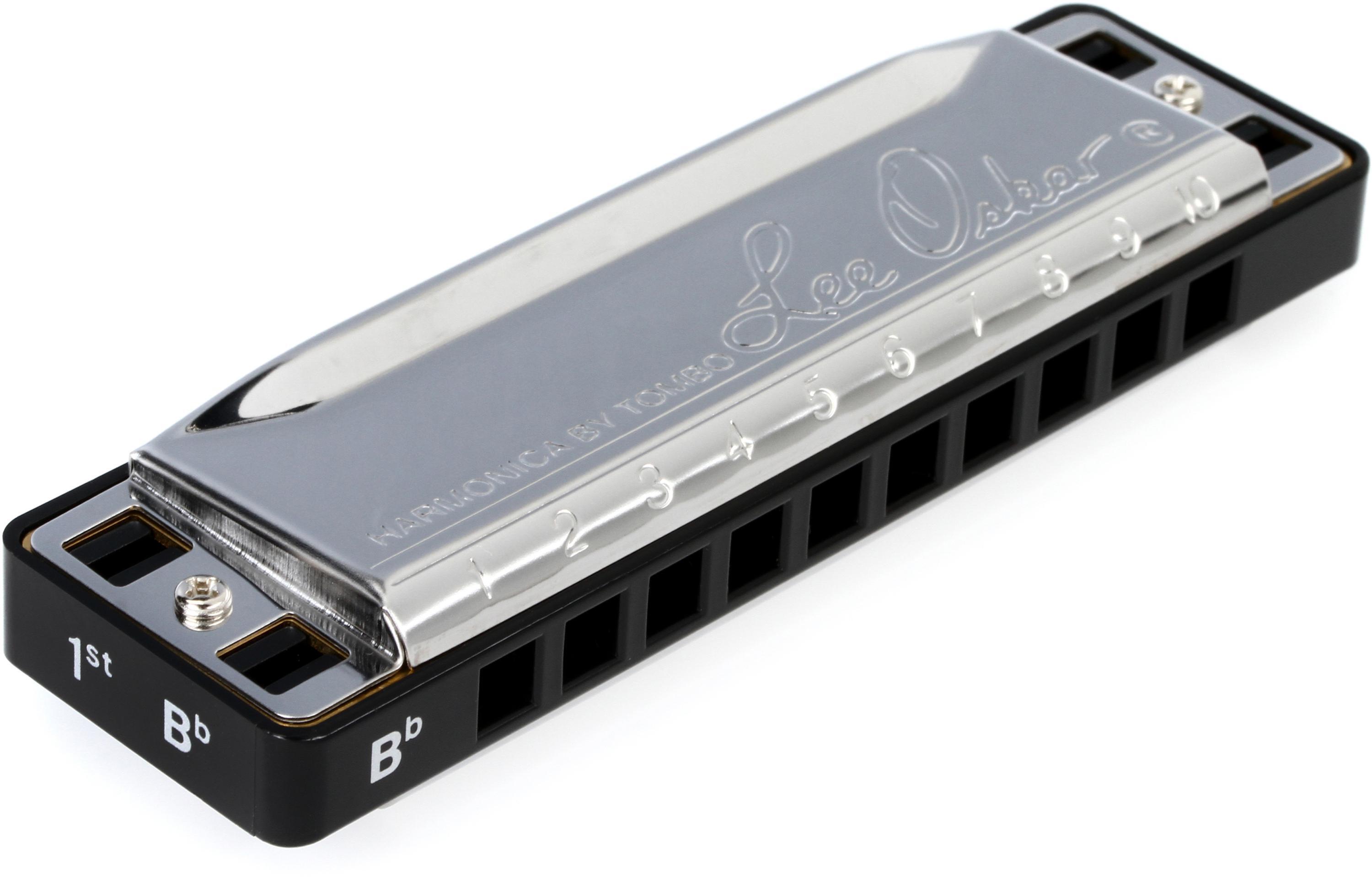 Lee Oskar Major Diatonic Harmonica - Key of B Flat | Sweetwater