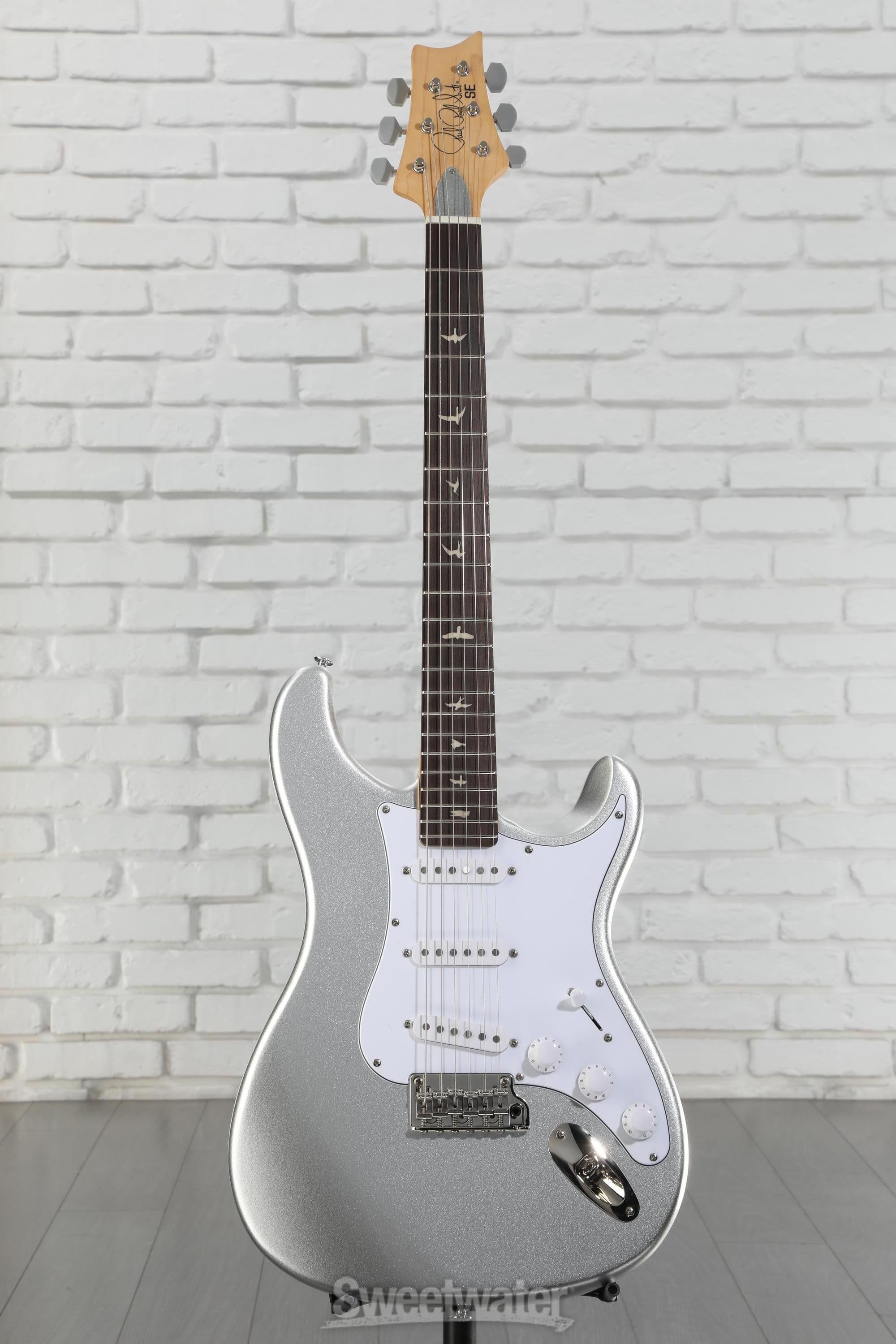 PRS SE Silver Sky Electric Guitar - Platinum Spark